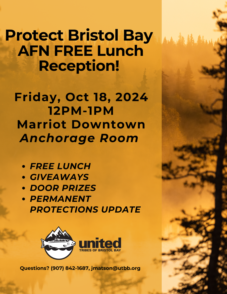 2024 Protect Bristol Bay AFN Reception