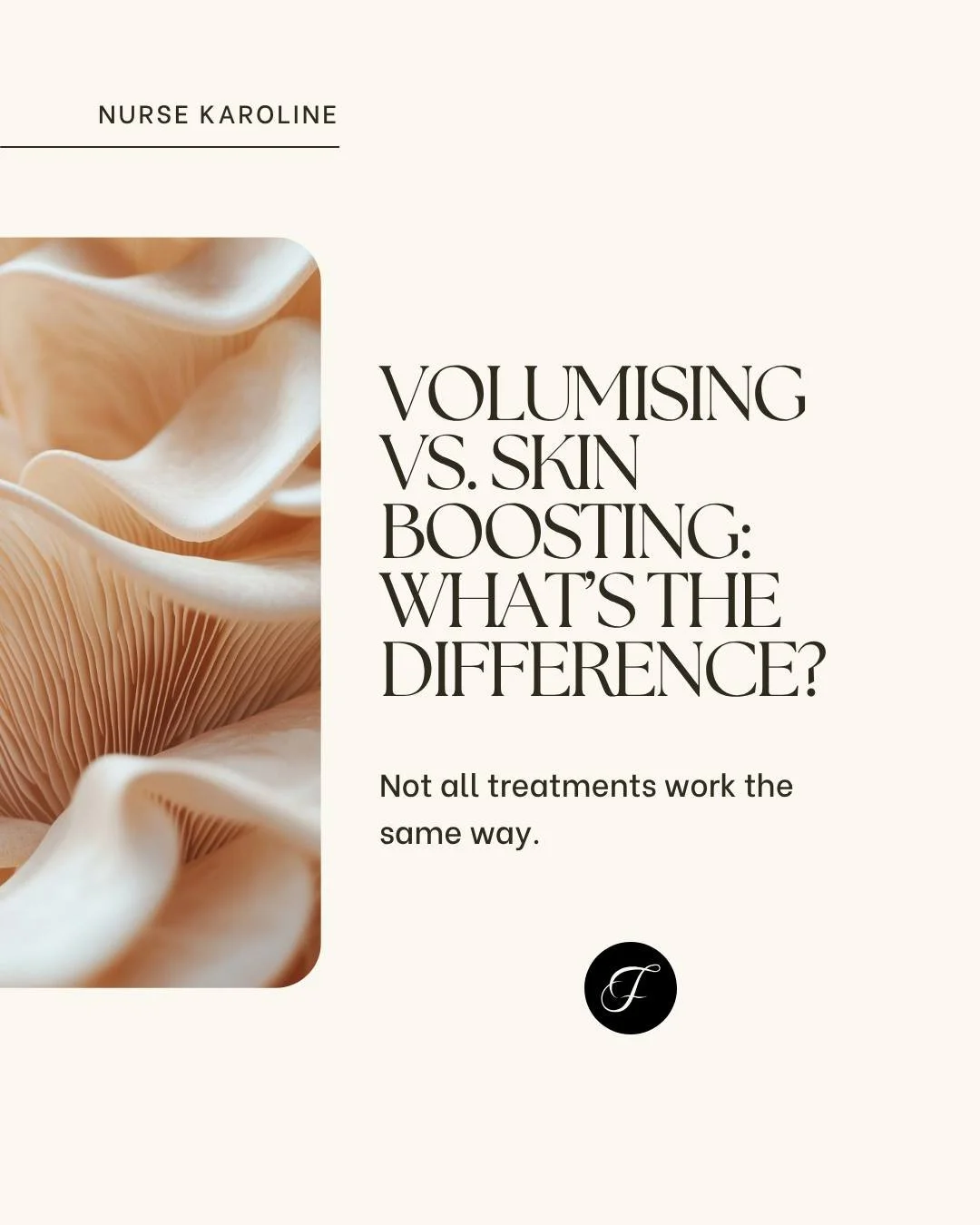 Volumising treatments: Focus on restoring structure beneath the skin.

Skin boosters (like Rejuran): Focus on improving overall skin quality and hydration within the skin.

Each option serves a different purpose &mdash; sometimes used separately, som