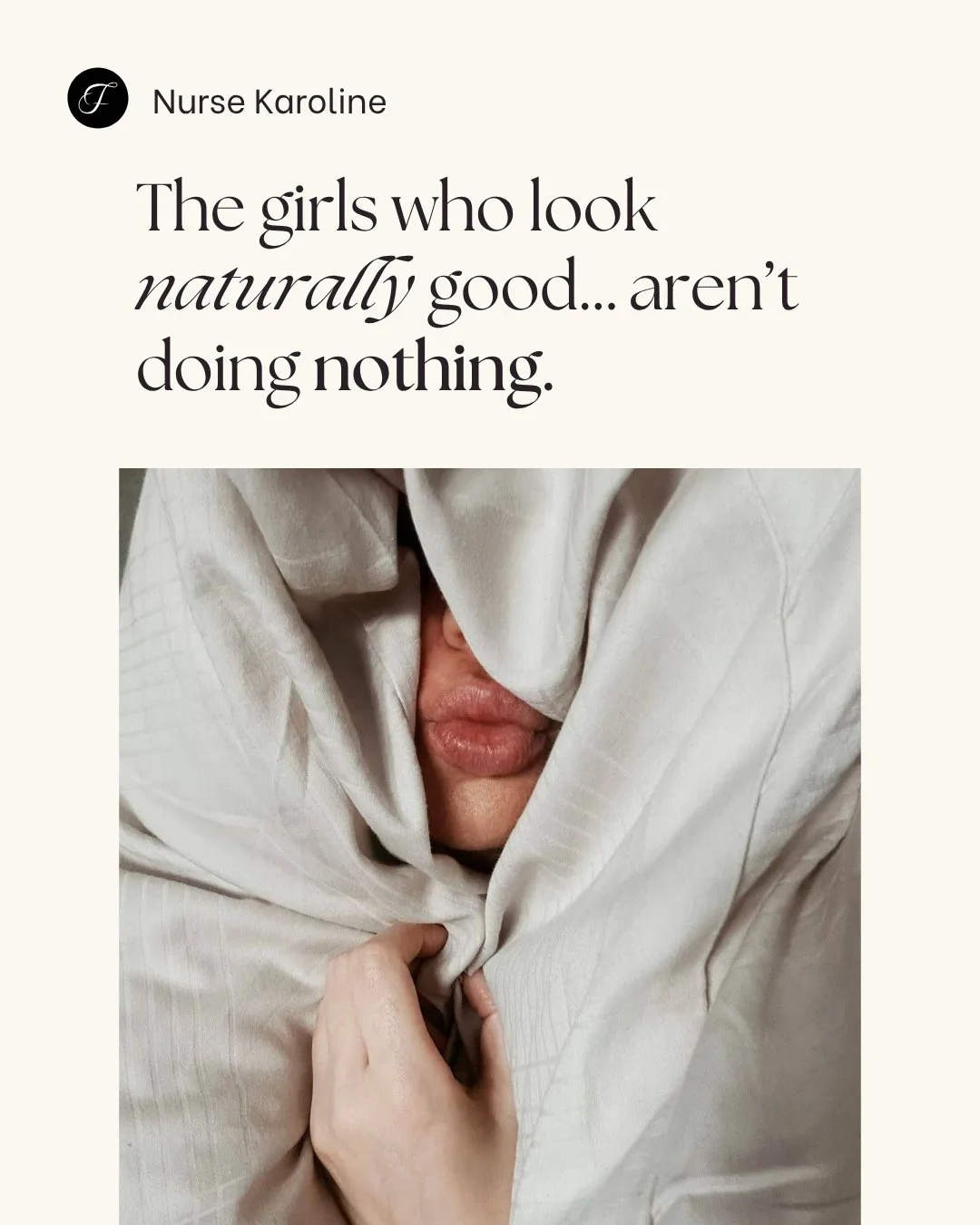 &ldquo;Natural&rdquo; rarely means nothing &mdash; it usually means well done. The difference is in how it&rsquo;s approached. Subtle, considered treatments over time will always look different to quick fixes or overcorrection. When it&rsquo;s done p