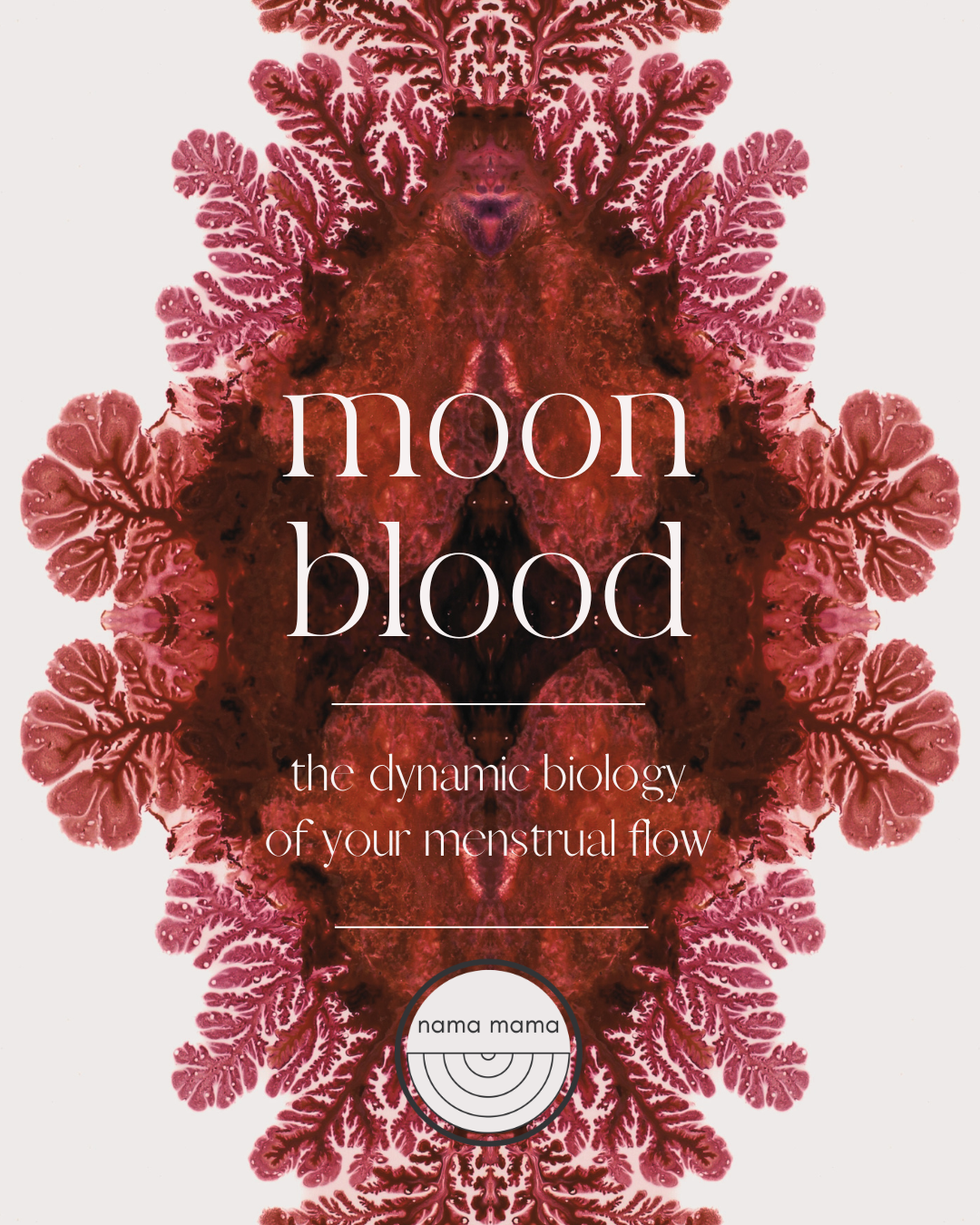moon blood ~ the dynamic biology of your menstrual flow