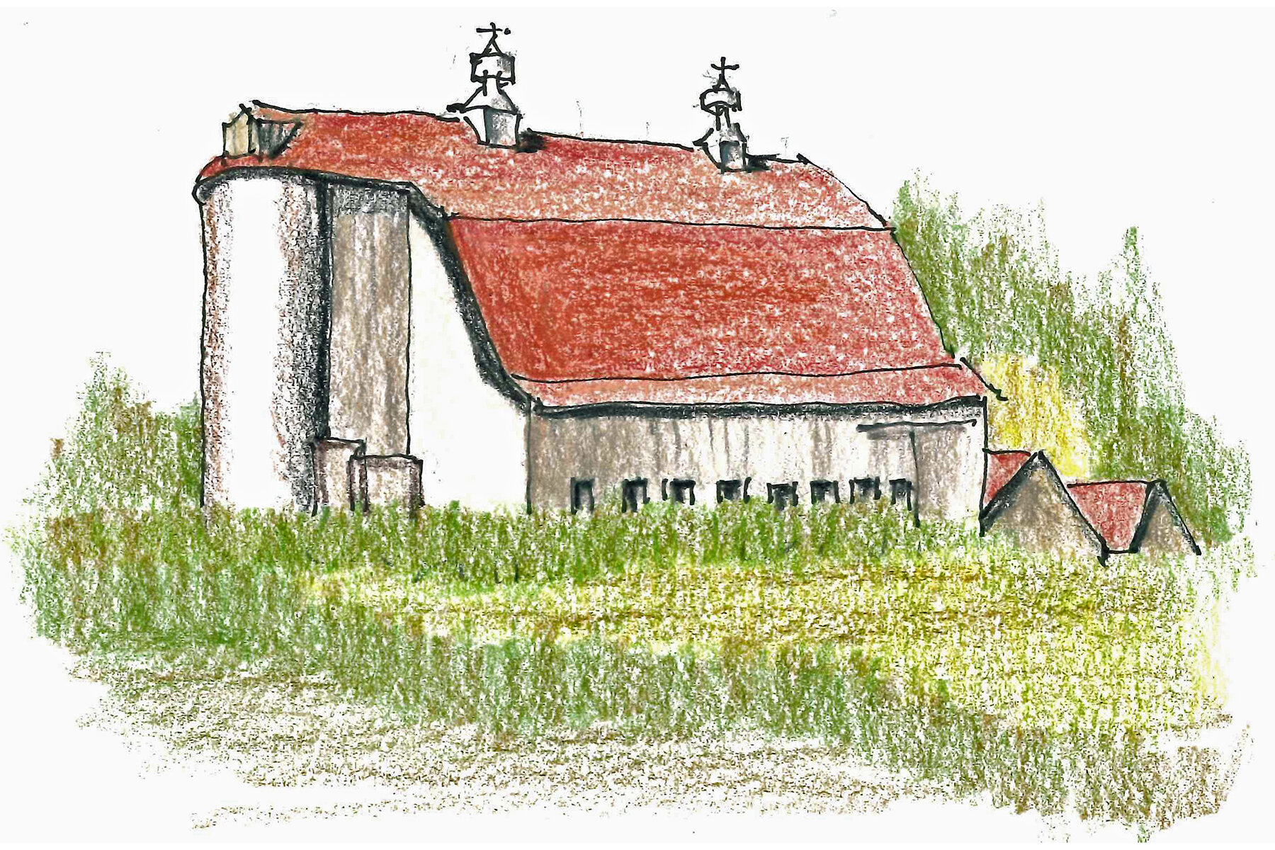 Barn with Roofed Silo.jpg