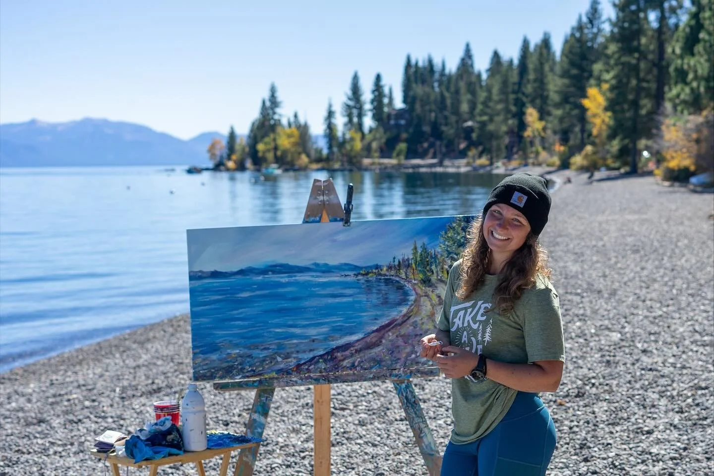 This Perfect World

24x48inches

Acrylic on Canvas

Hurricane Bay, West Shore, Lake Tahoe CA

Sunday 10.12.2025. 

Even in all the suffering, even in all the chaos and confusion, even in all the mistakes and ignorance. I choose to and will continue t