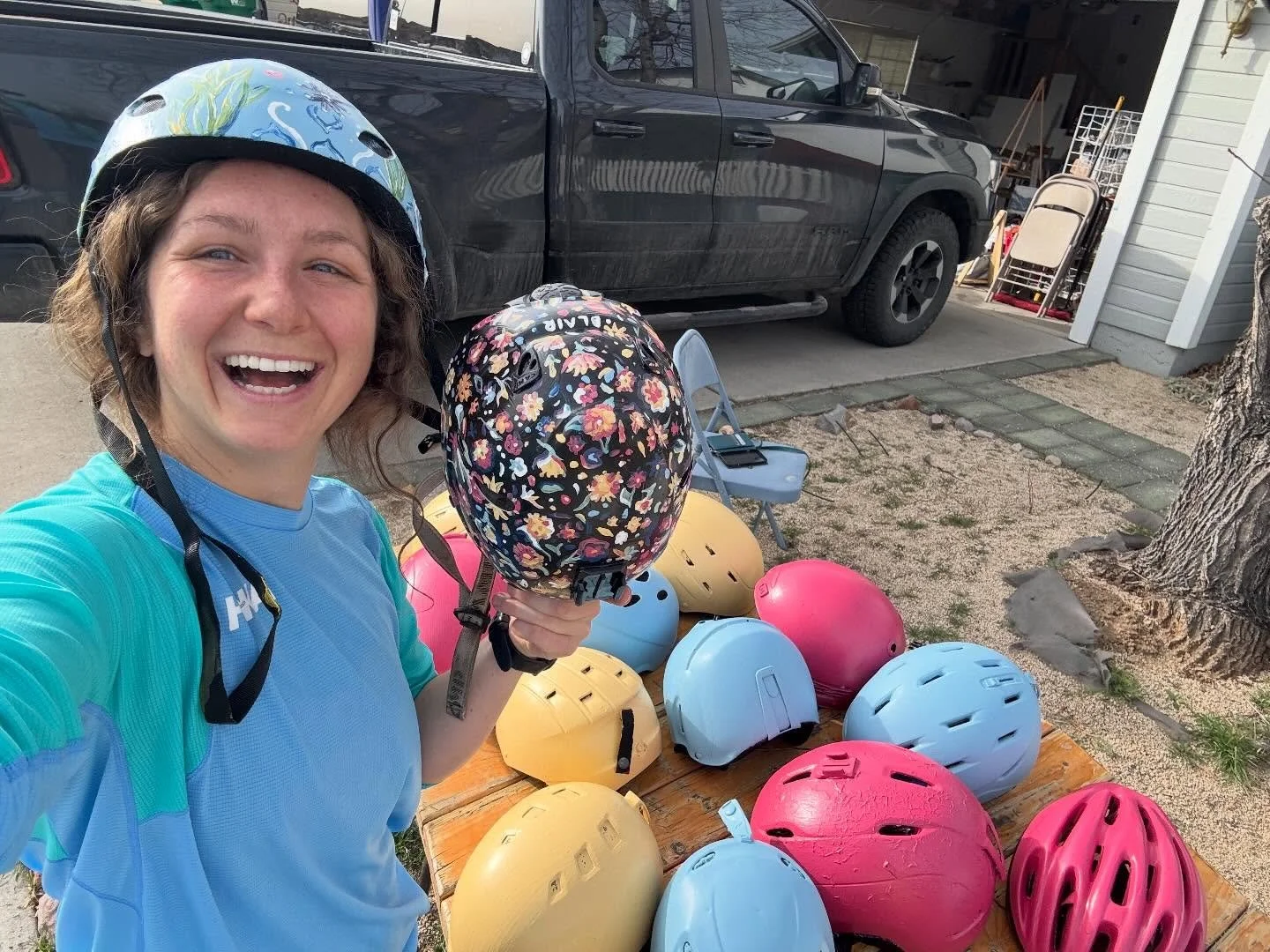 Helmet Paint Night at Mesa Rim!

I&rsquo;m so pumped for this one. Vail Resorts&rsquo; sustainability department donated a truckload of lost-and-found helmets, skis, and other gear to me a couple years ago to make art out of them, and finally, thanks
