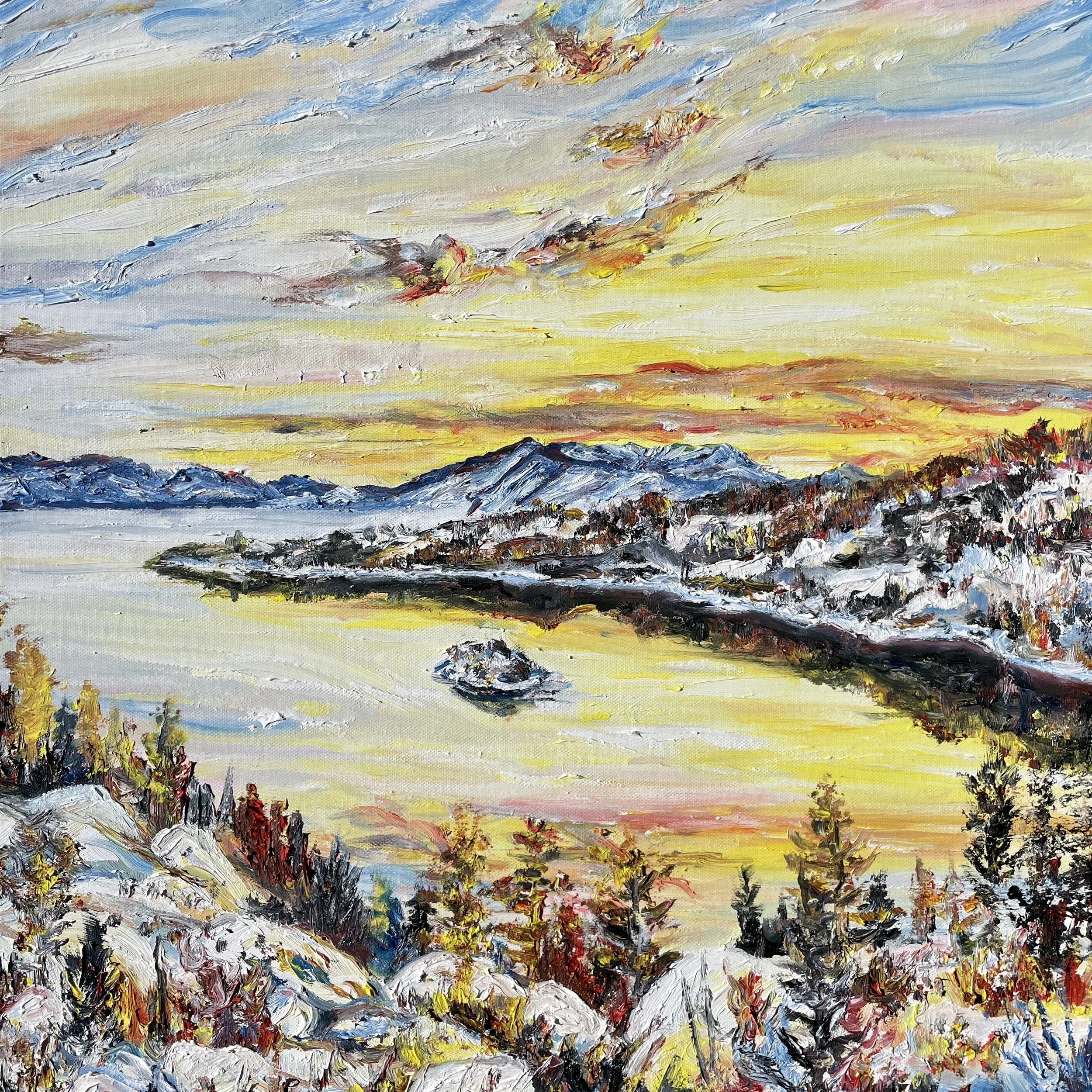 Fresh Start, 24x24 inches, Oil on canvas, 2024.jpg