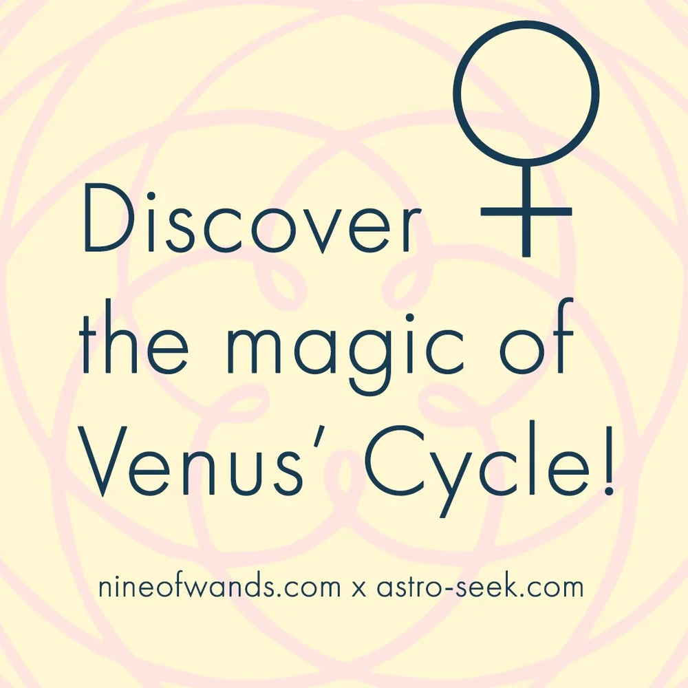 Venus Cycle and Venus Calculator — Pallas K. Augustine M.A.