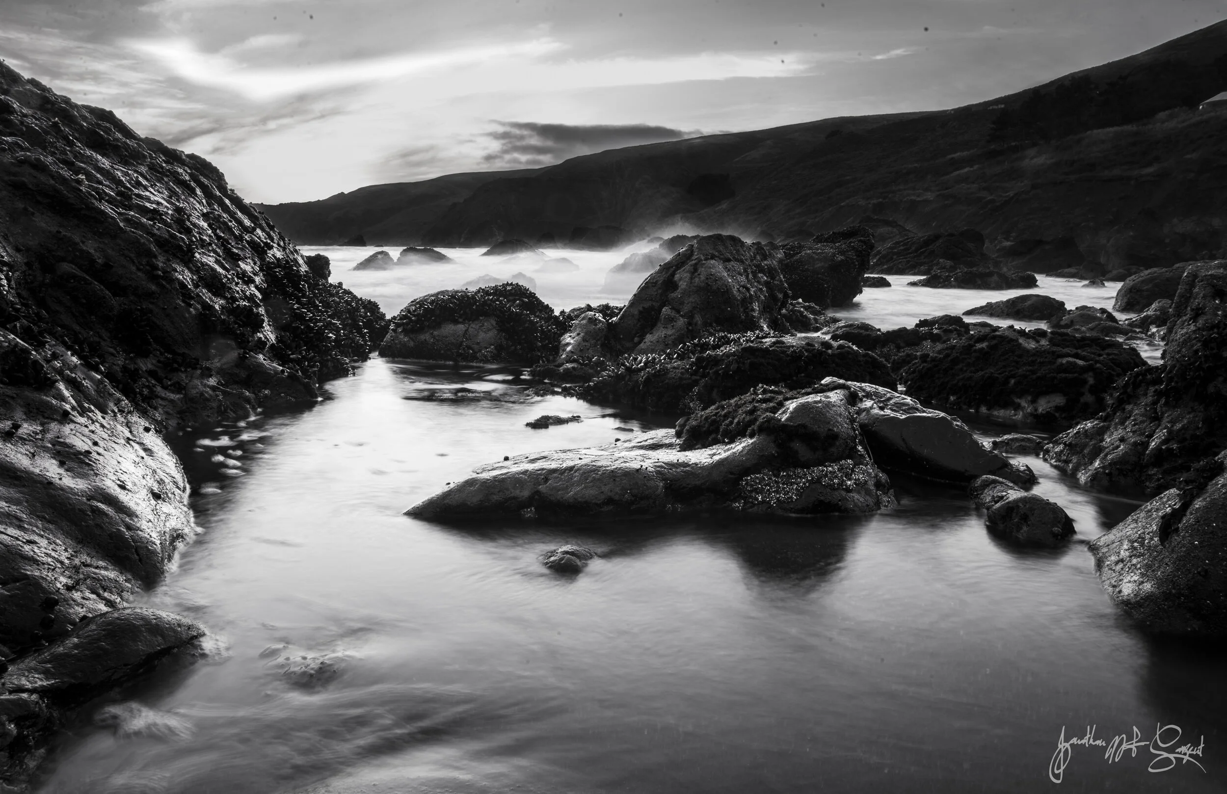 mt tam rock scape bw.jpg