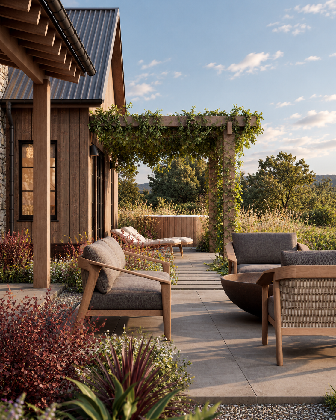 Golden-Hour Pergola Patio Retreat.png