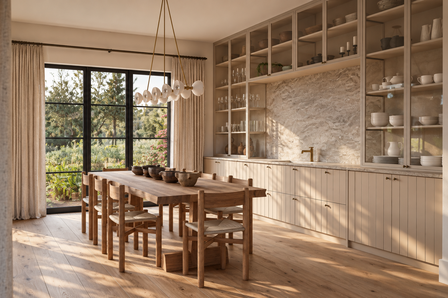 Sunlit Rustic Dining Room with Built-Ins.png