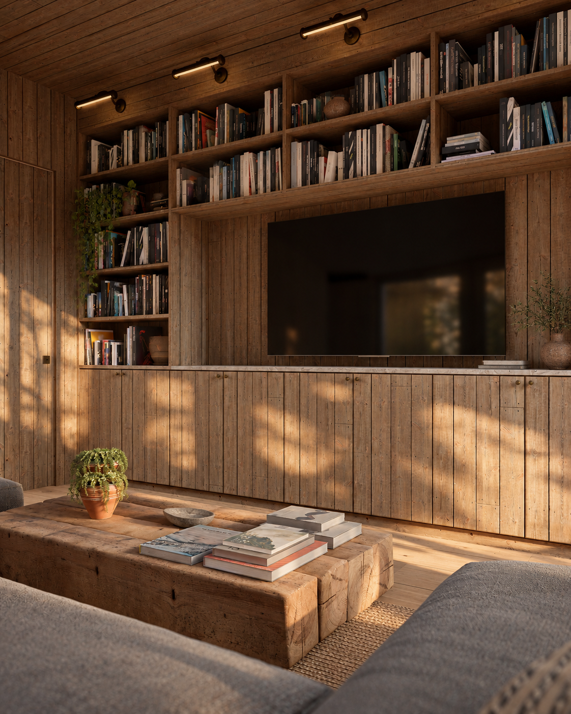 Cozy Rustic Library Media Wall.png