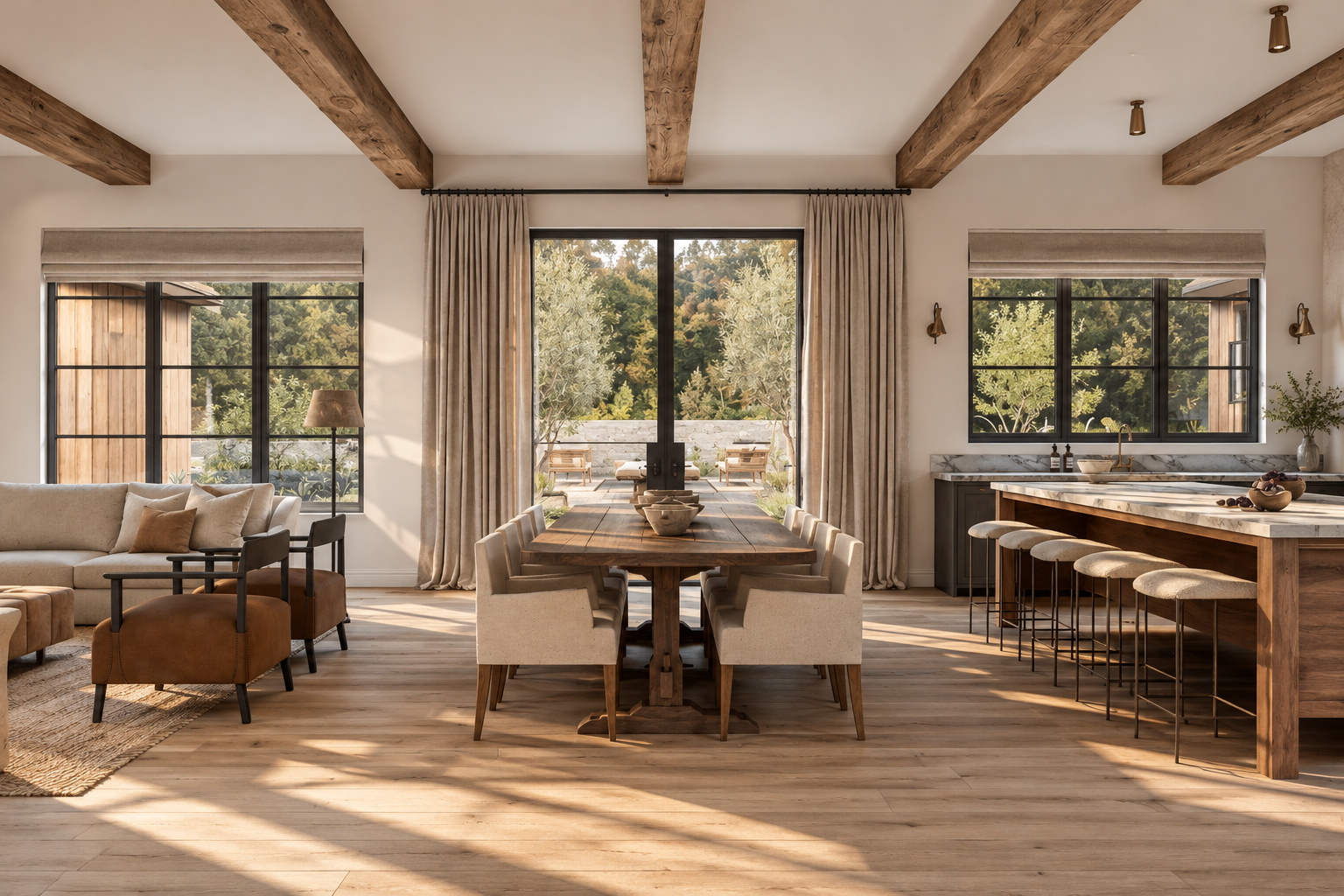 Sunlit Rustic Open-Plan Interior (1).png