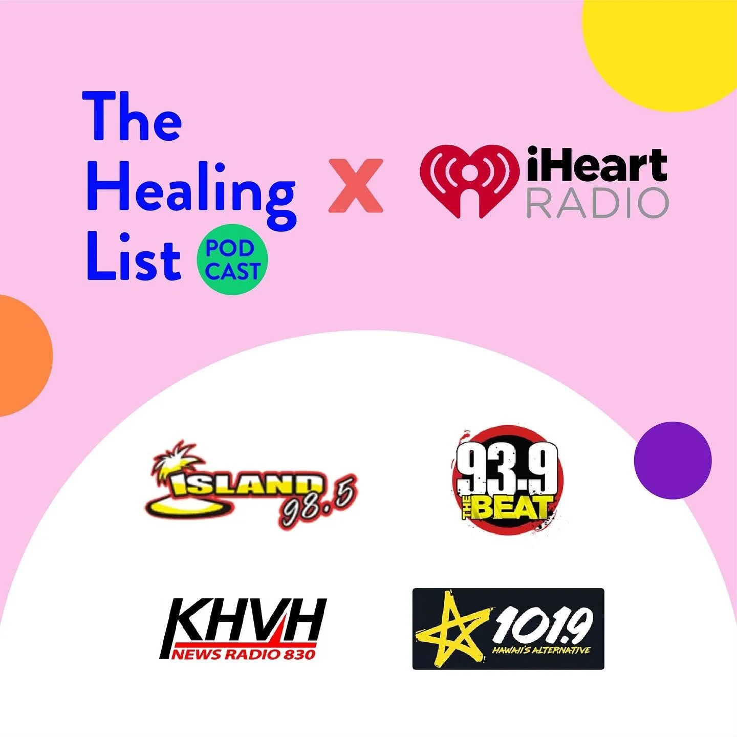 We would like to thank @iheartradio @island985fm @939beat @khvhradio @star1019hawaii for having us and letting us share stories from our healers! 
.
Stay tuned for more with @iheartradio 
.
CLICK THE LINK IN OUR BIO!
#healingissexy #healing #healingj