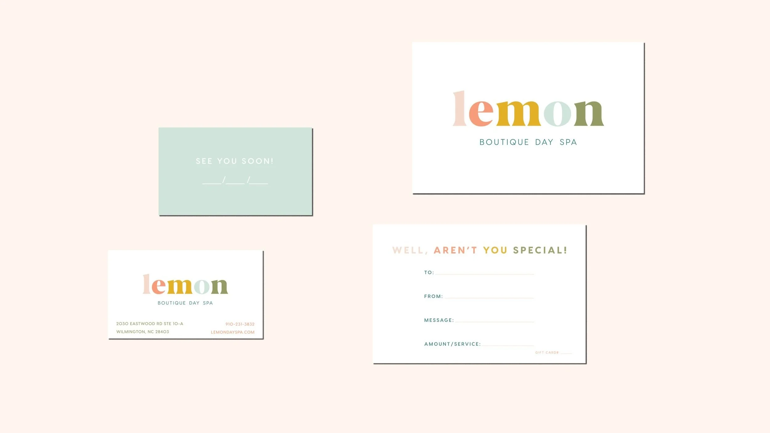 Lemon Business Card & Gift Certificate