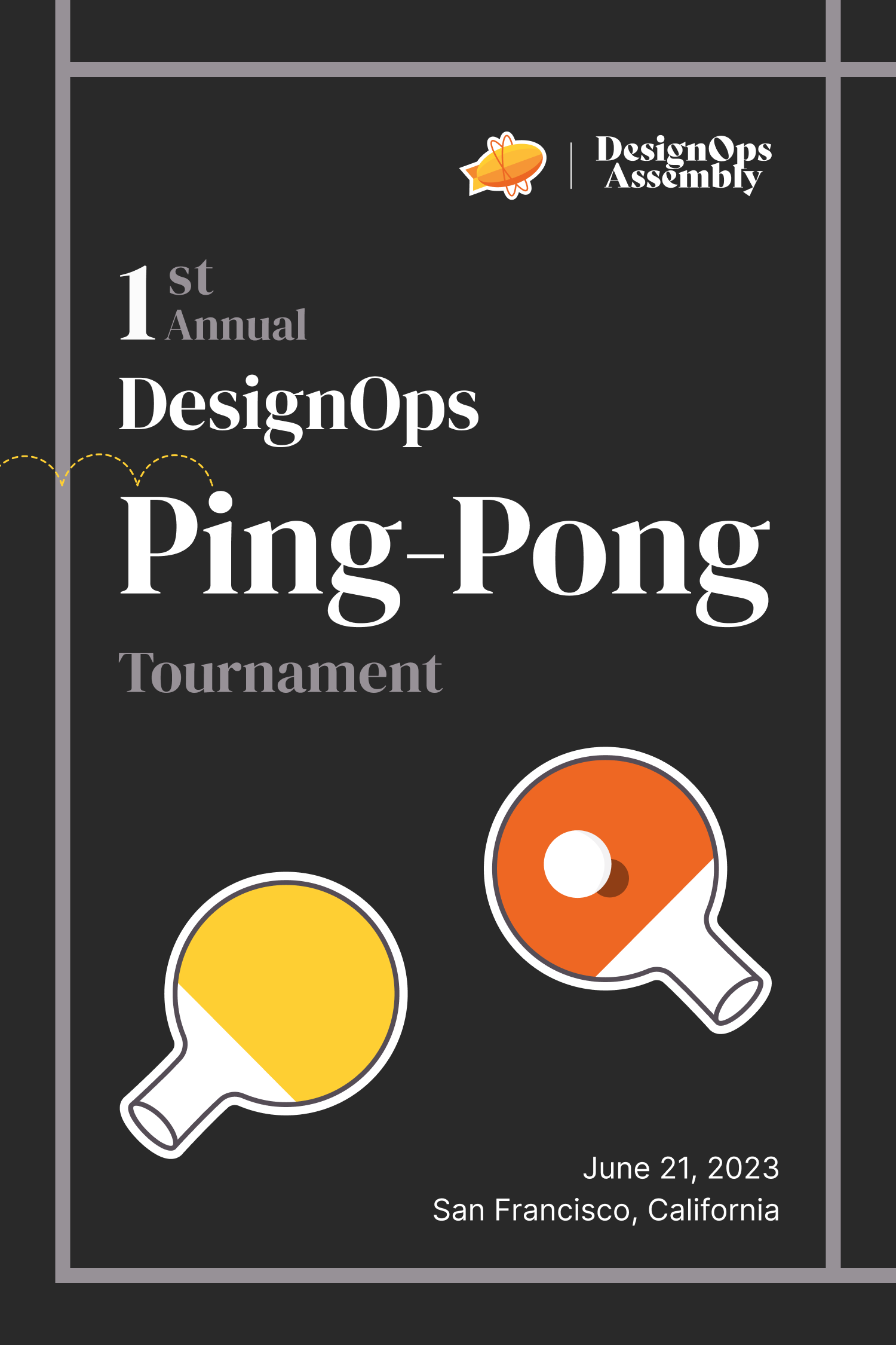 1st Annual DesignOps Ping Pong Tournament