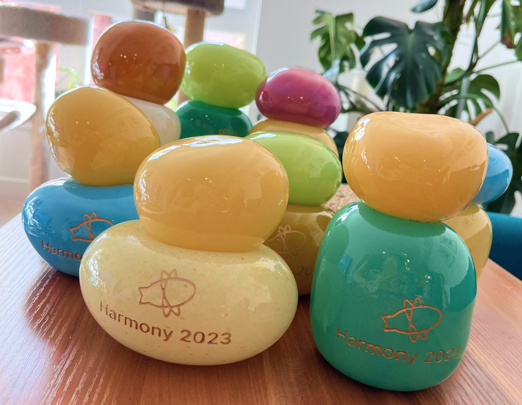 The awards given out at Zeplin's Harmony conference!