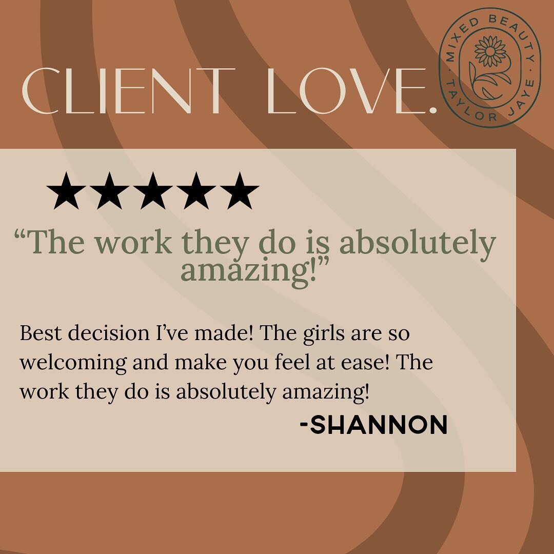 Thank you Shannon for your kind words about us here at Mixed Beauty! 💛