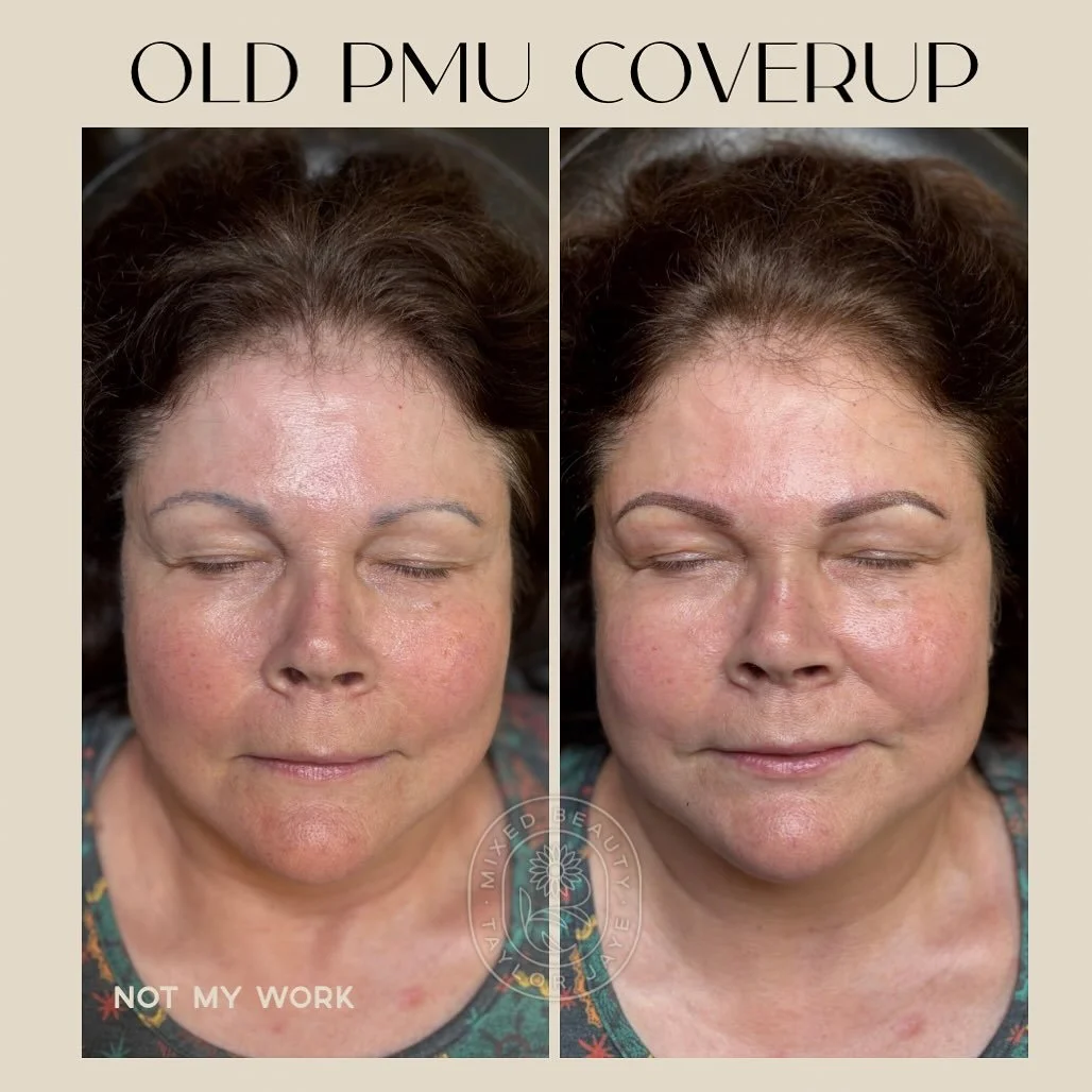 ✨ Brow Transformation ✨

This beauty came in with old PMU (not done by me) that wasn&rsquo;t suited for her skin. The previous artist had gone too deep and performed microblading when she wasn&rsquo;t a candidate, which caused blowouts and left her b