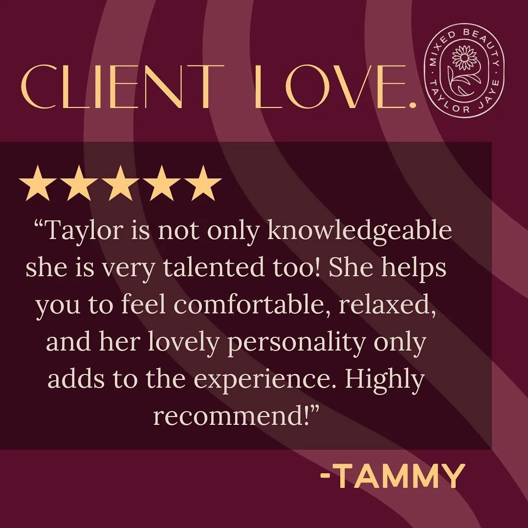 Client Review Spotlight ✨
Creating a relaxing, comfortable experience is just as important to me as giving you brows that feel natural and effortless. Knowing my clients feel both cared for and confident makes my heart so happy. 💕

Forever grateful 