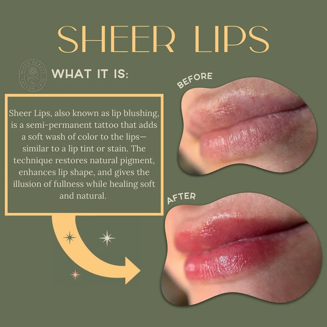 Sheer Lips = your lips, but better.
Think of it like a soft lip tint that enhances your natural color, evens out tone, and adds a healthy, youthful flush. The result? Lips that look naturally radiant&mdash;without needing lipstick or gloss. Think lip