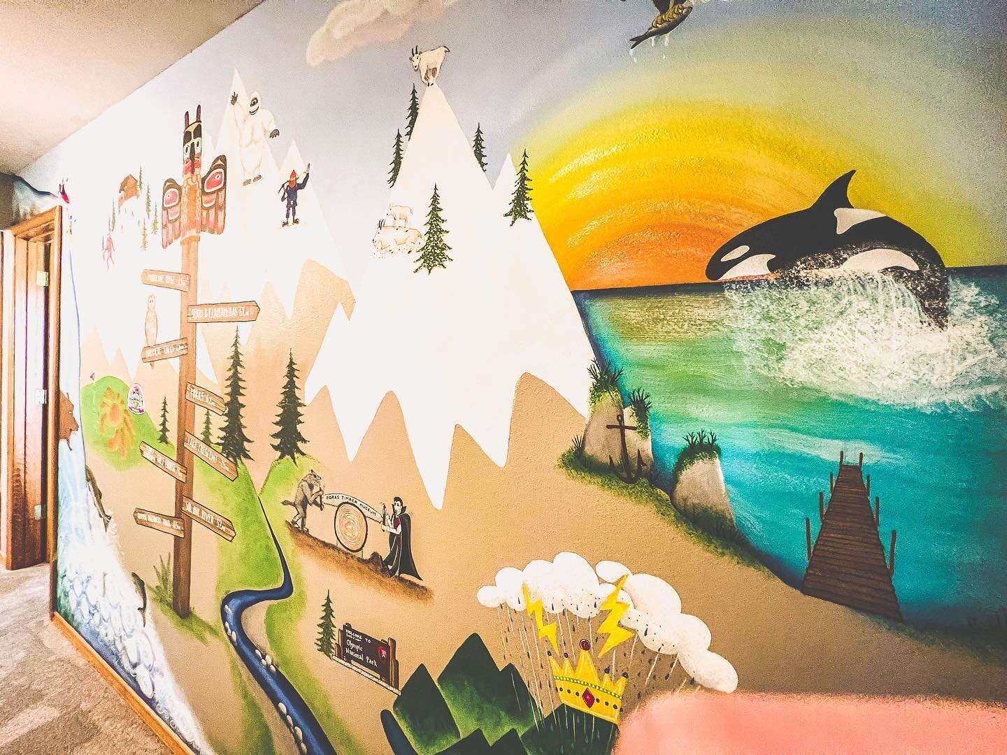 PNW Game house coming soon 5.2023 @olympic_nps 🌲 #airbnbwashington