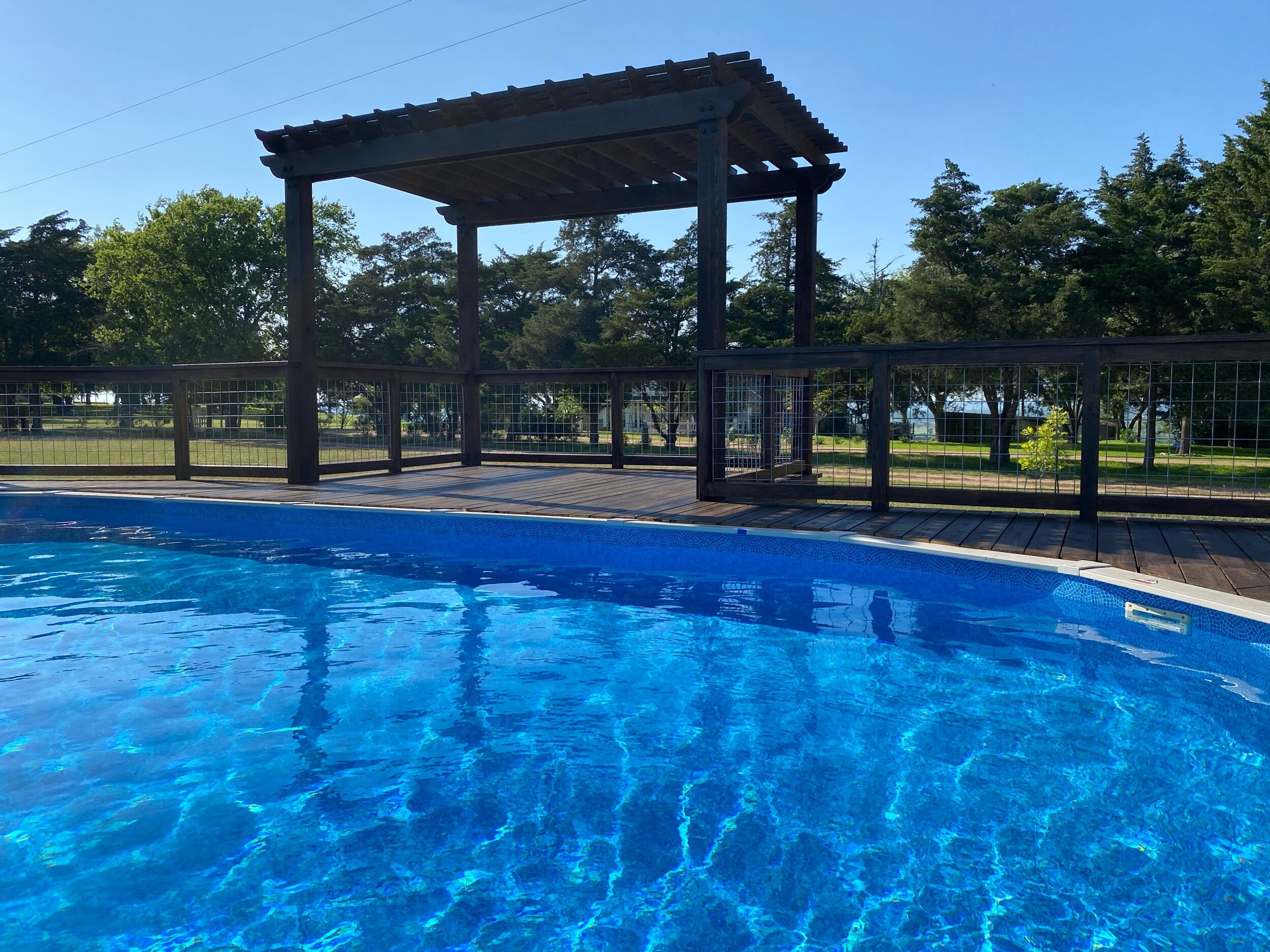 Pool Deck and Pergola