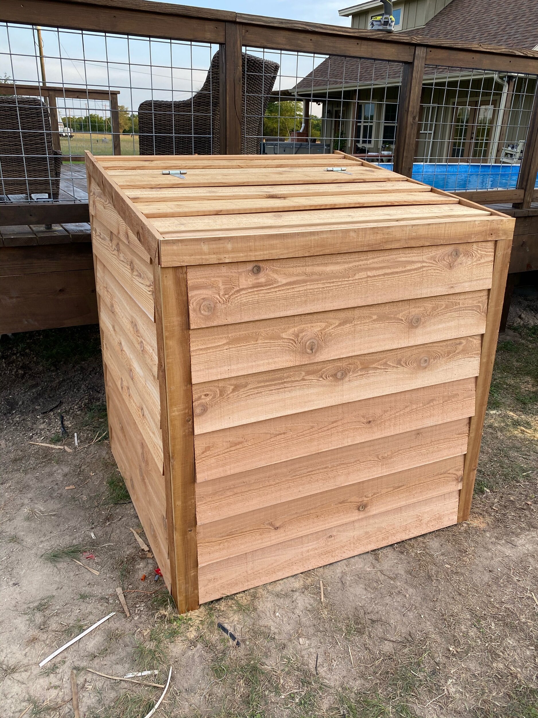Pool Equipment Box