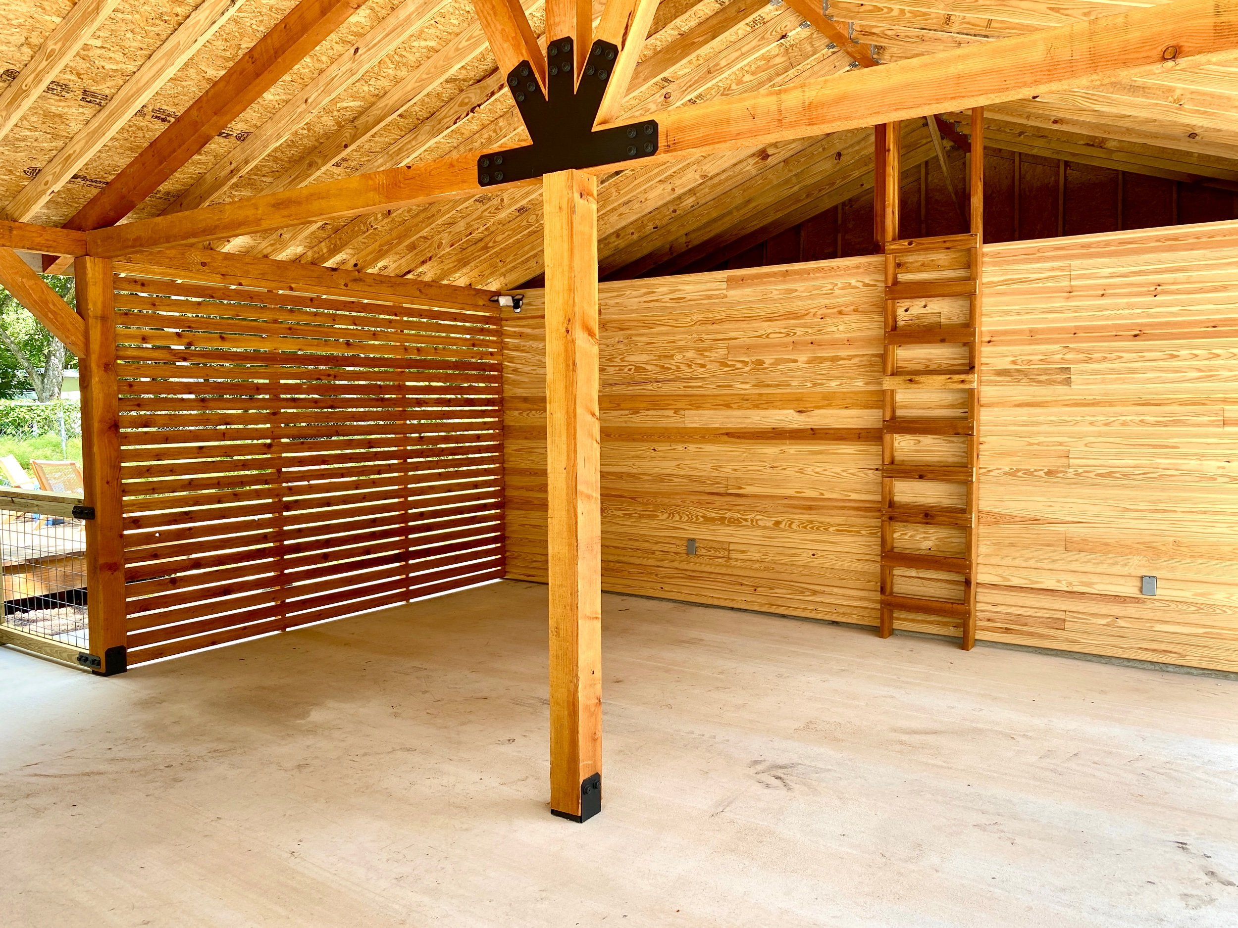 Cedar Carport