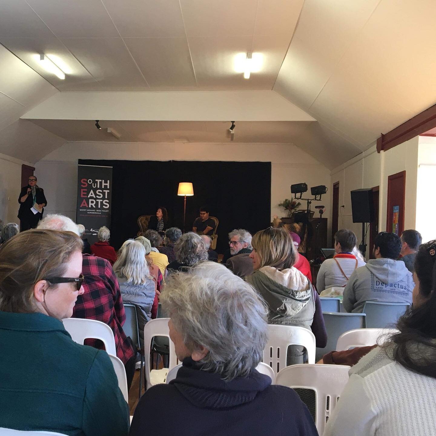 That&rsquo;s a wrap for me at the first #headlandwritersfestival at Tathra! Had a great chat with @gabbiestroud today 😊 so special to be a part of a writer&rsquo;s festival in my hometown! ❤️🎉 @southeastarts