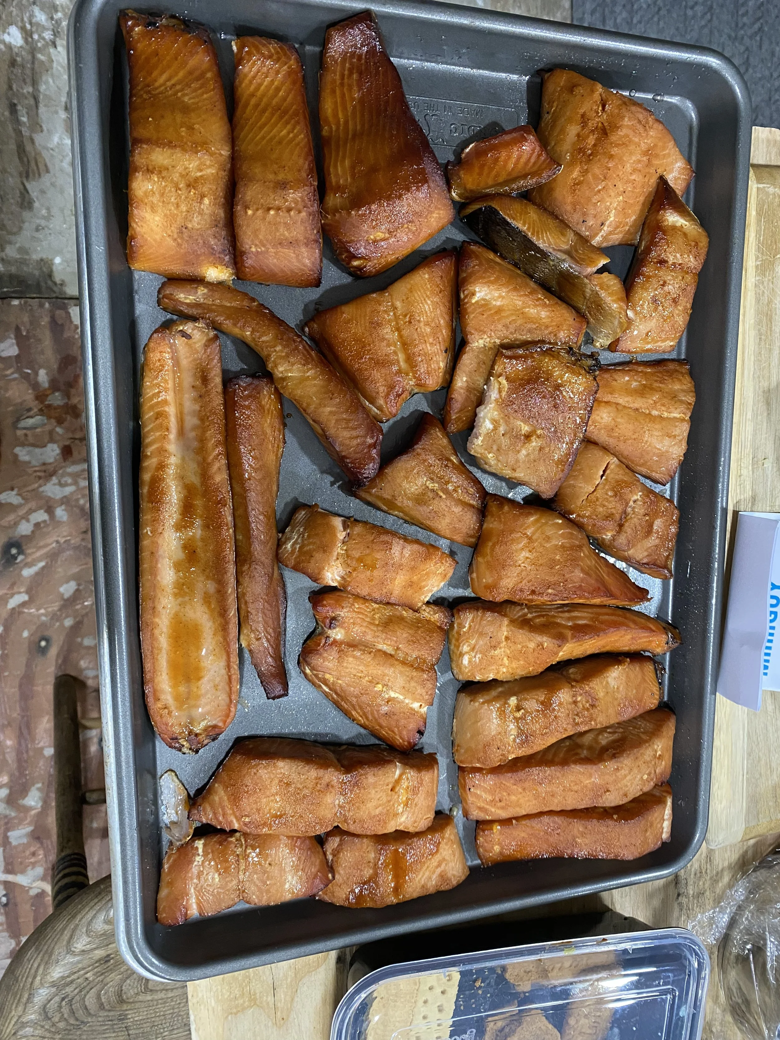 Honey Siracha Smoked Salmon