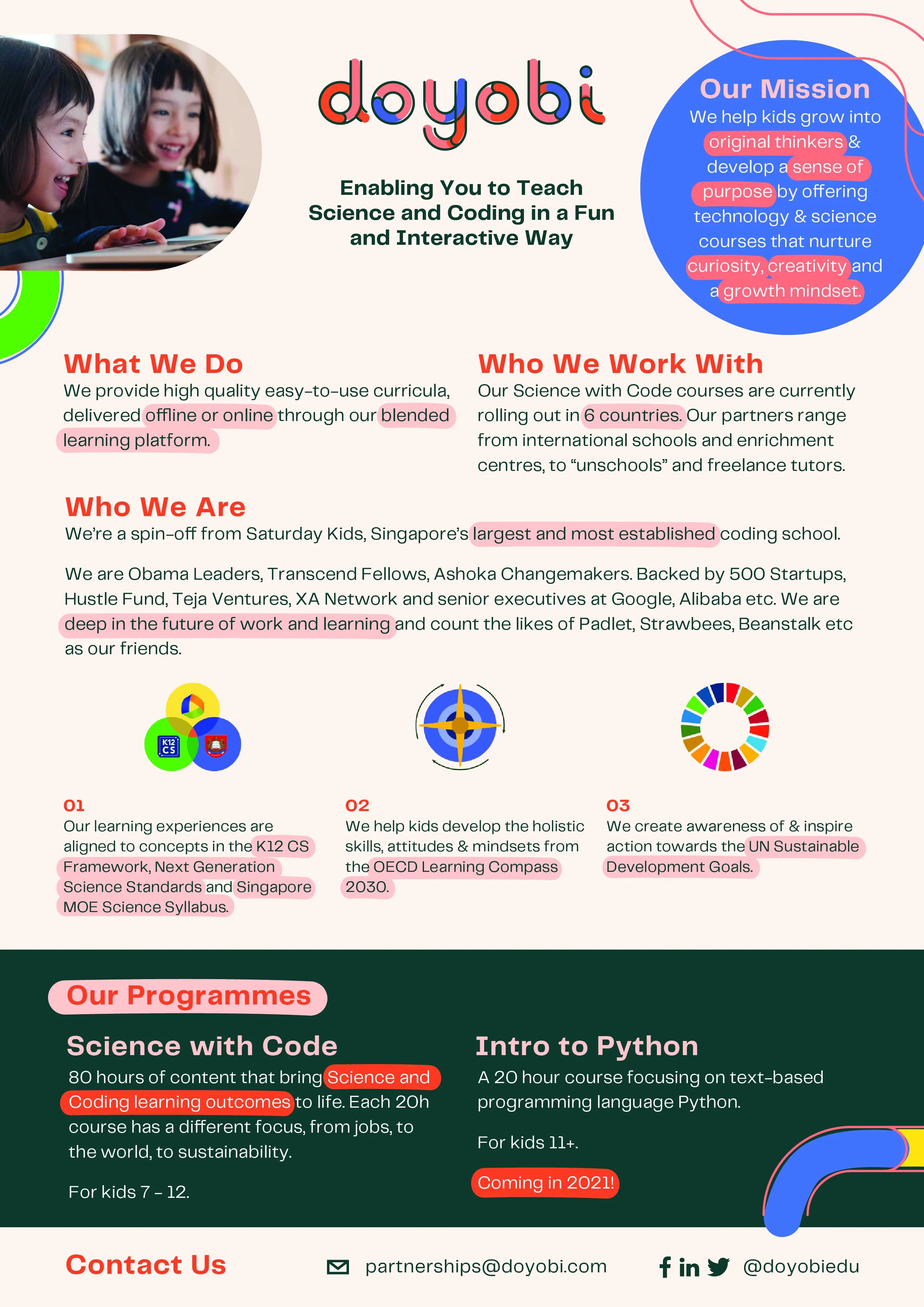 One-pager