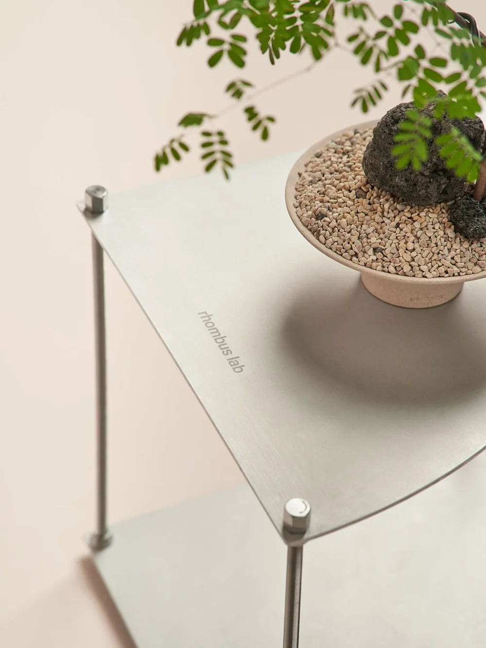 Rhombus Lab Modular Corner Shelf — Soilboy
