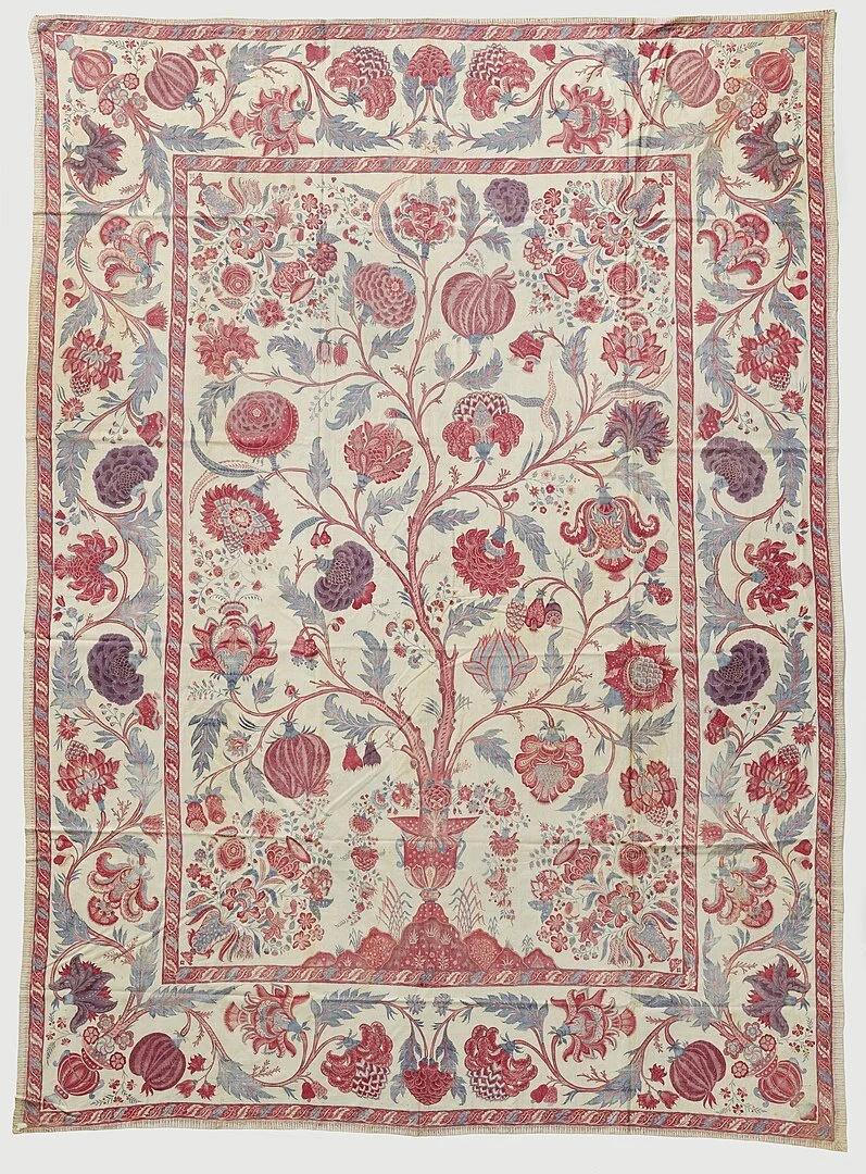 Textielwandeling Schering en Inslag + workshop katoendrukken