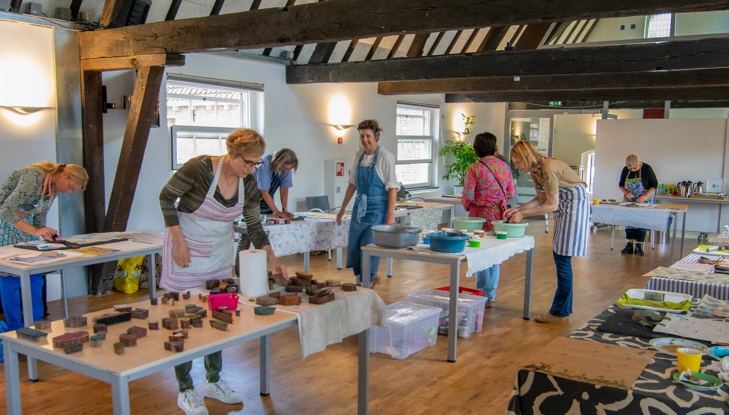 Workshops blockprint Observant, juli 2020
