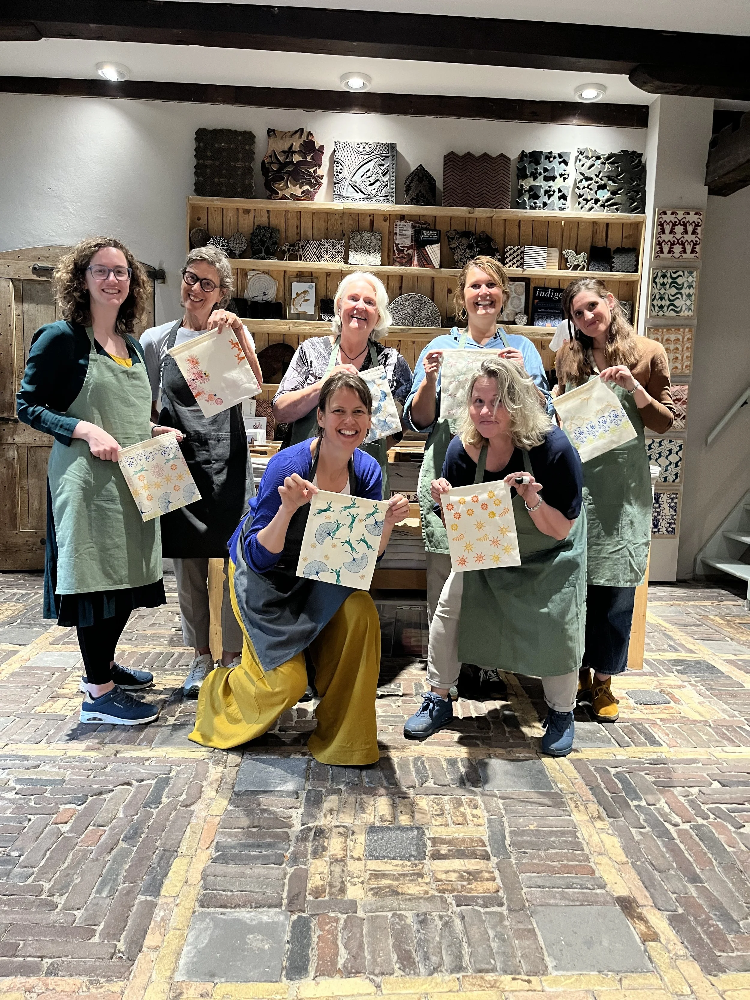 Vergaderdag met workshop blockprint, 2 juni 2026