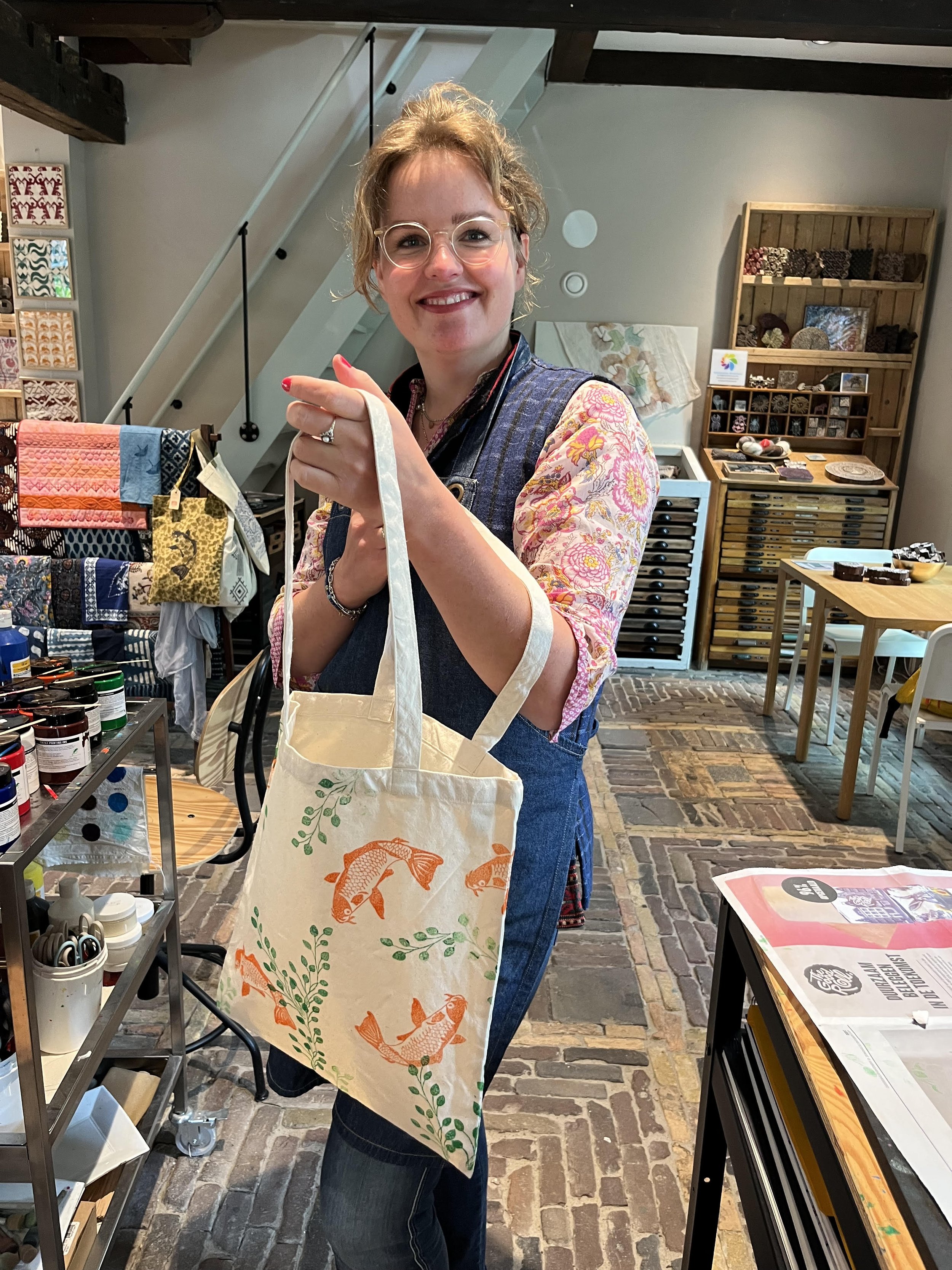 Beginnersworkshop katoendrukken, 24 mei 2025