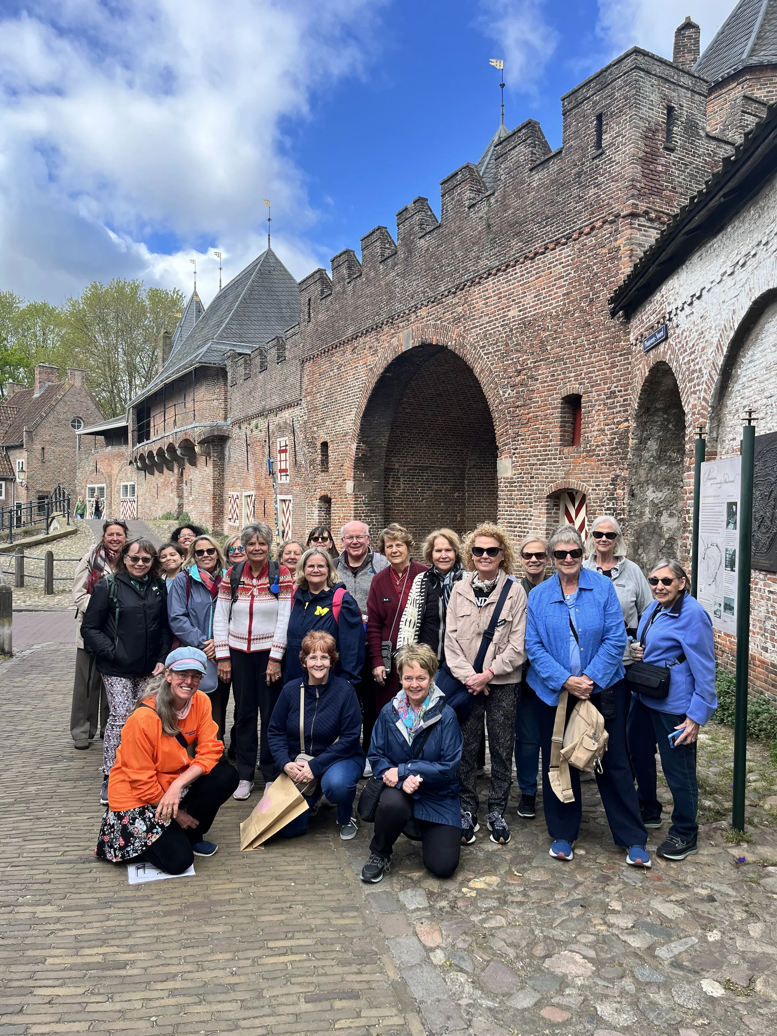 American quilt group for heritage visit, workshop blockprint, and textile walk, 19 april 2026