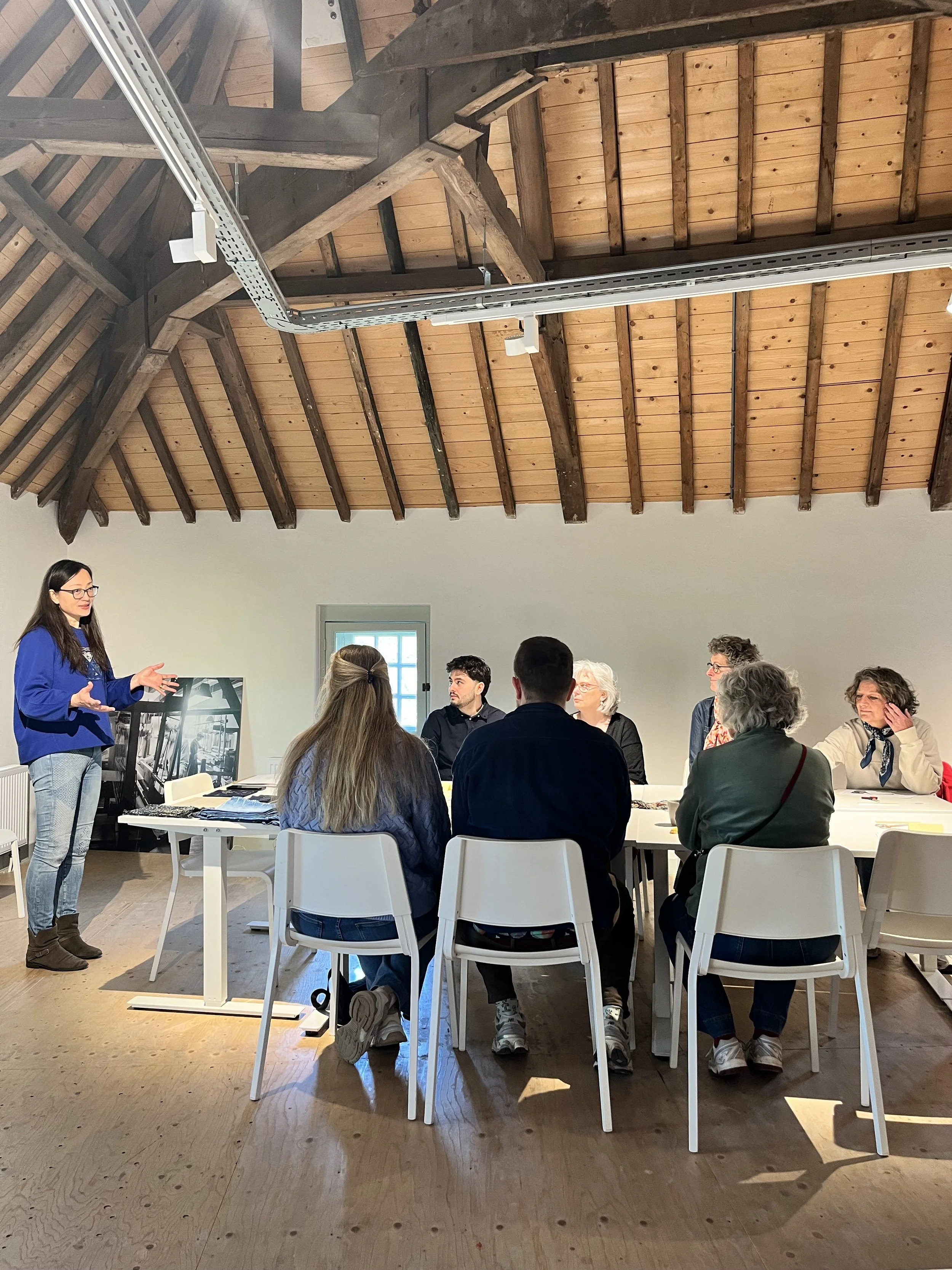 Sashiko embroidery by Selina Ben, 12 april 2026