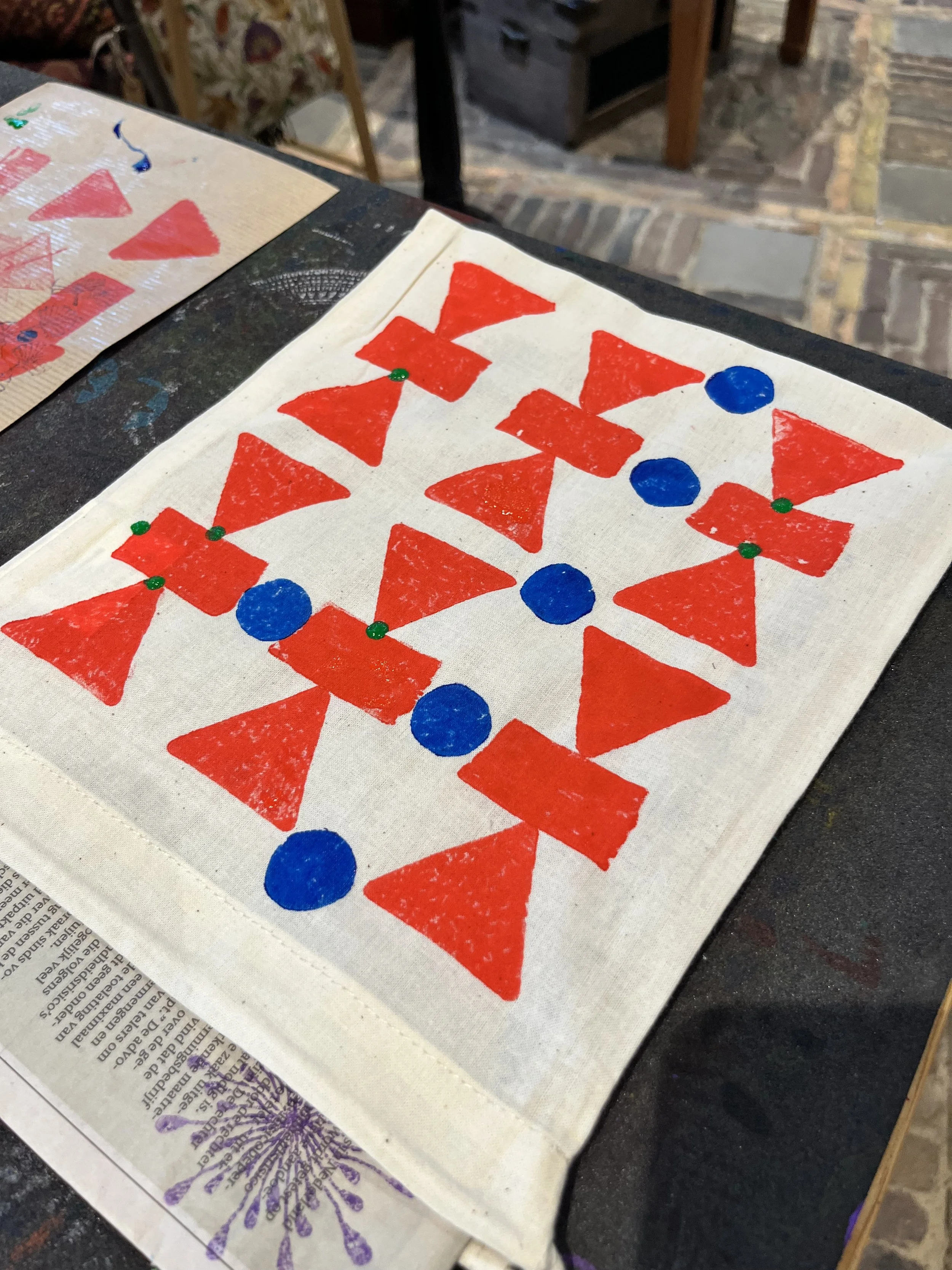 Mondriaan expositie Orde & Intuitie met workshop blockprint, 30 mei 2026
