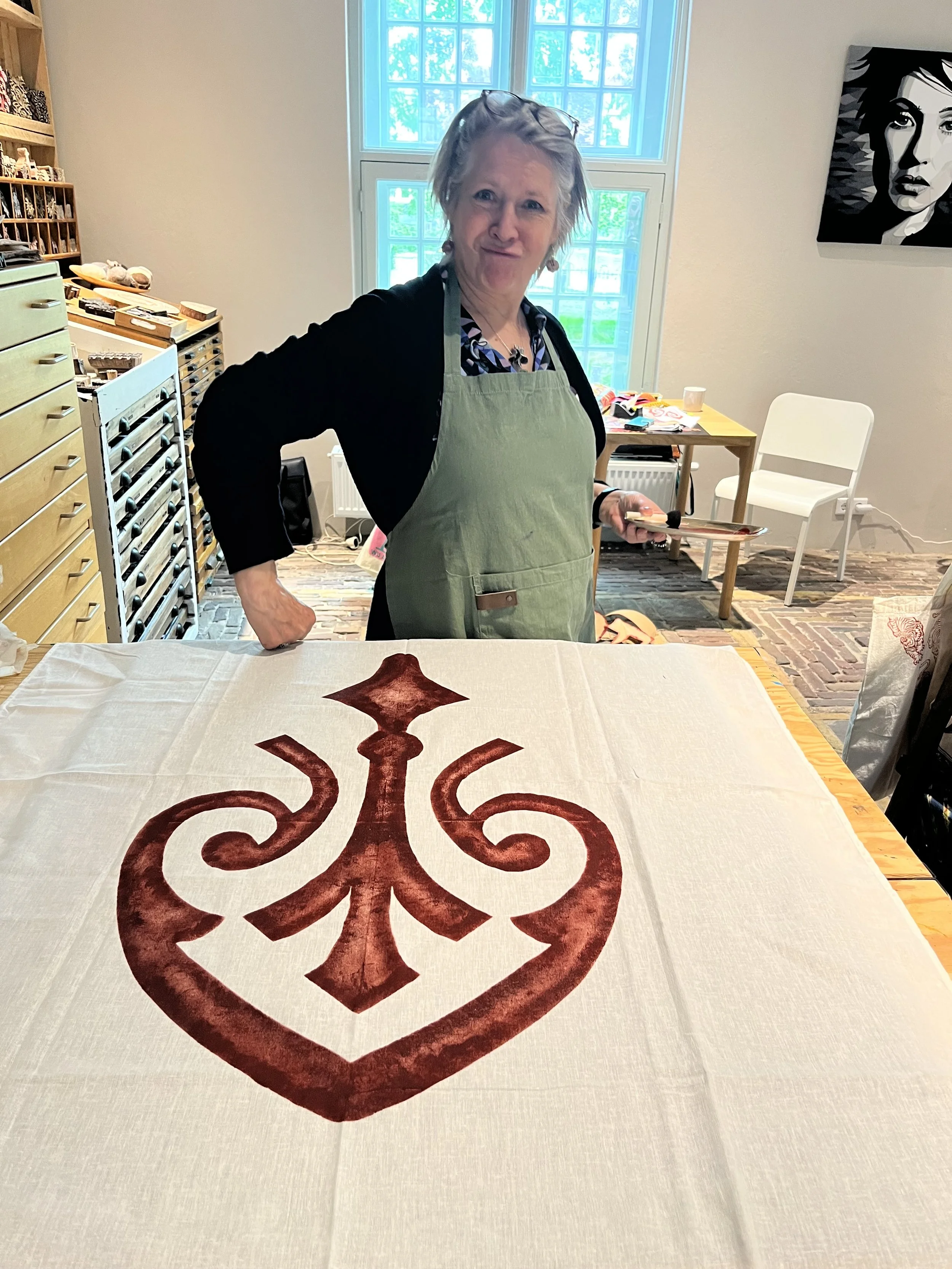 Logo Katoendrukkerij op hennepvlag, 16 mei 2026