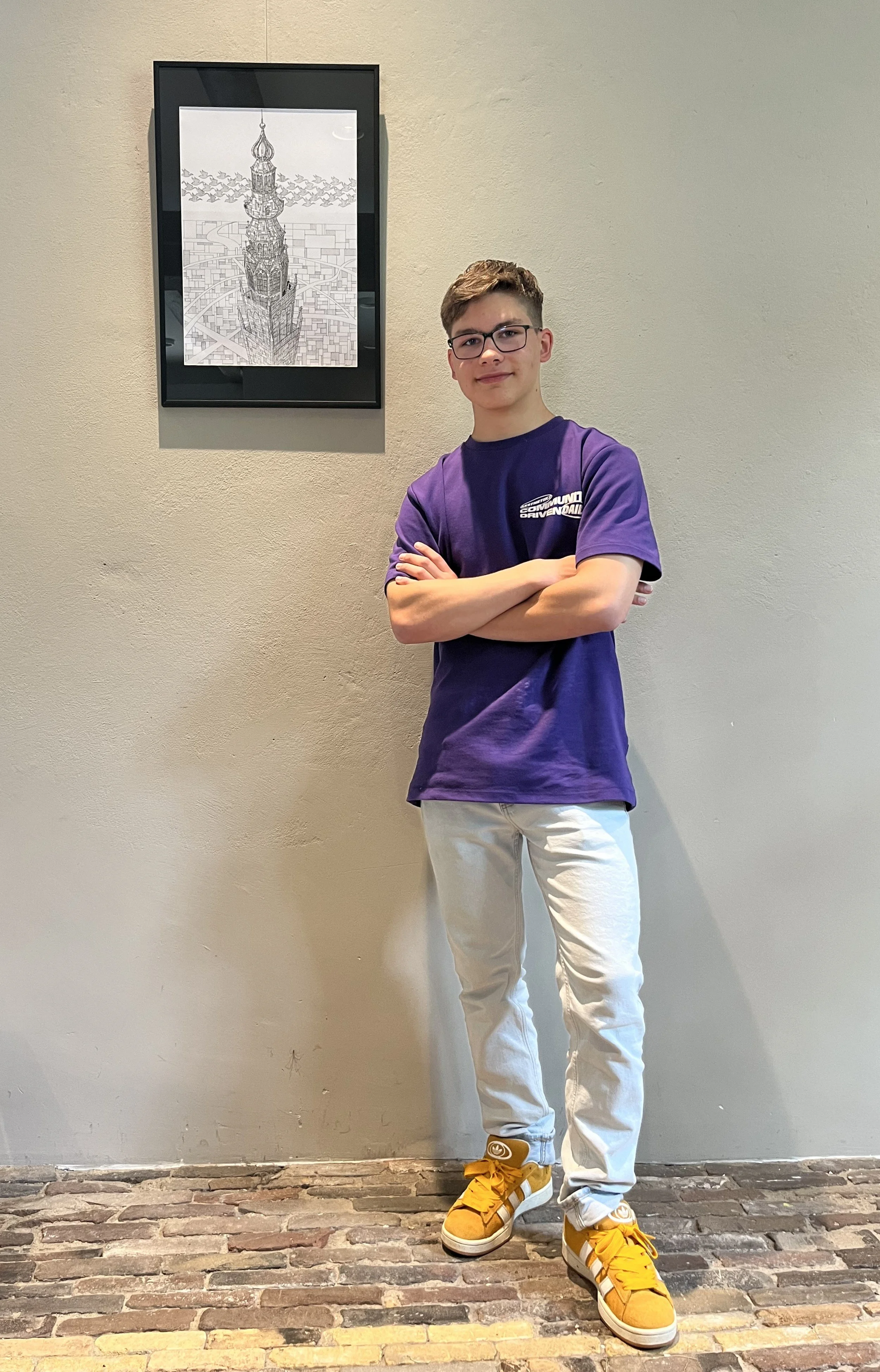 Aron Bakker, tekeningen