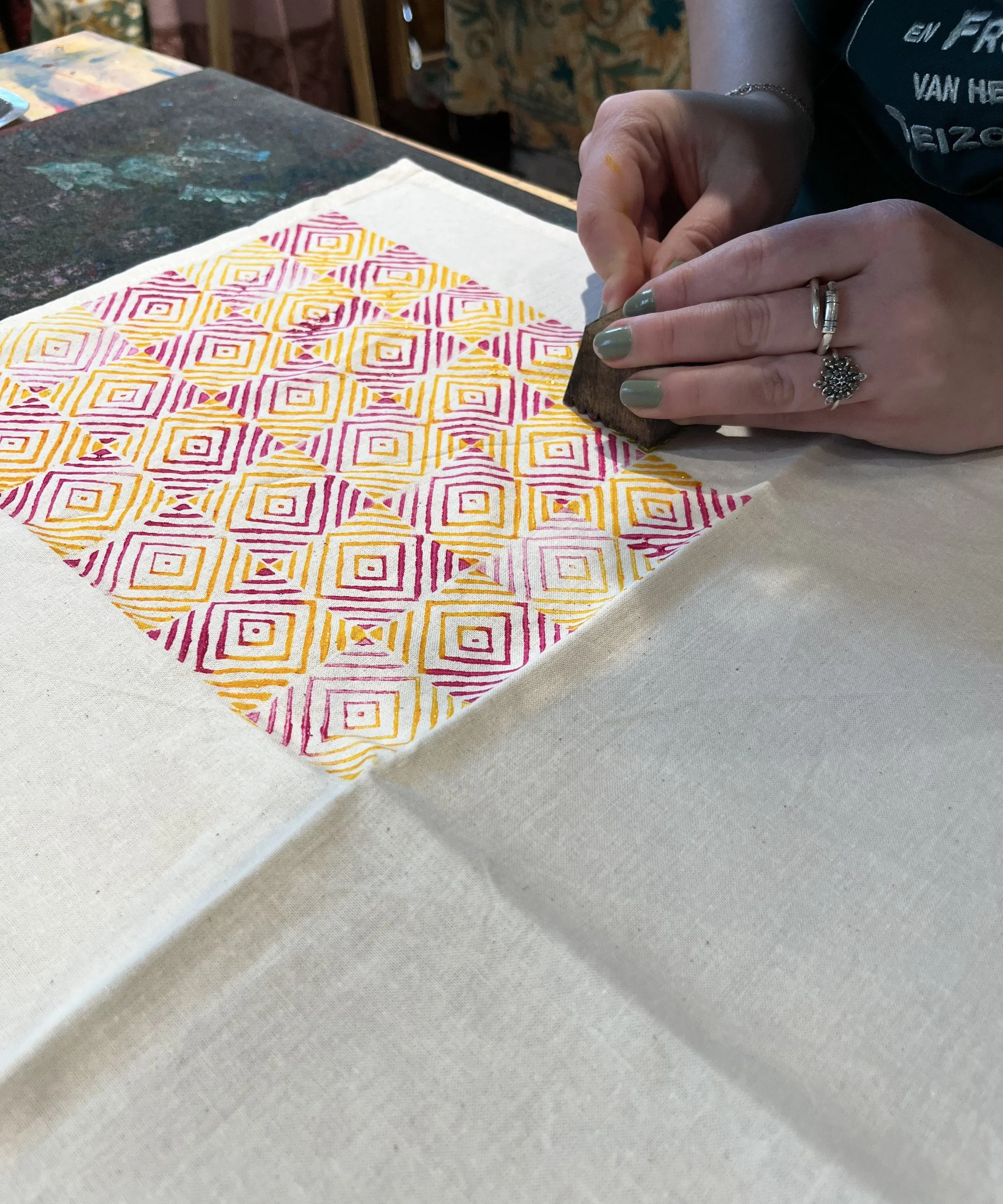 Mondriaan expositie Orde & Intuitie met workshop blockprint, 18 april 2026