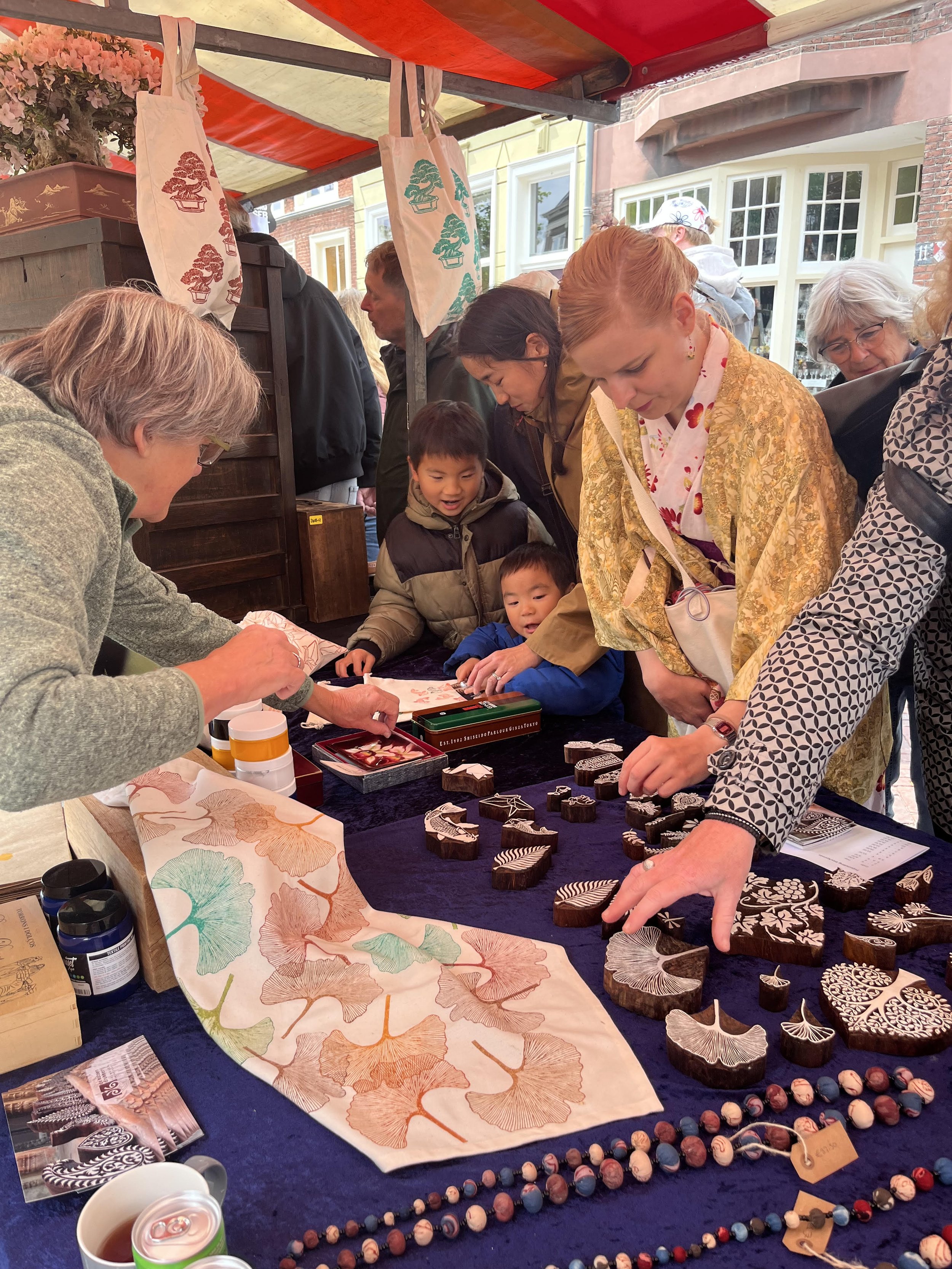 Japanmarkt Sieboldhuis, Leiden, 8 juni 2025