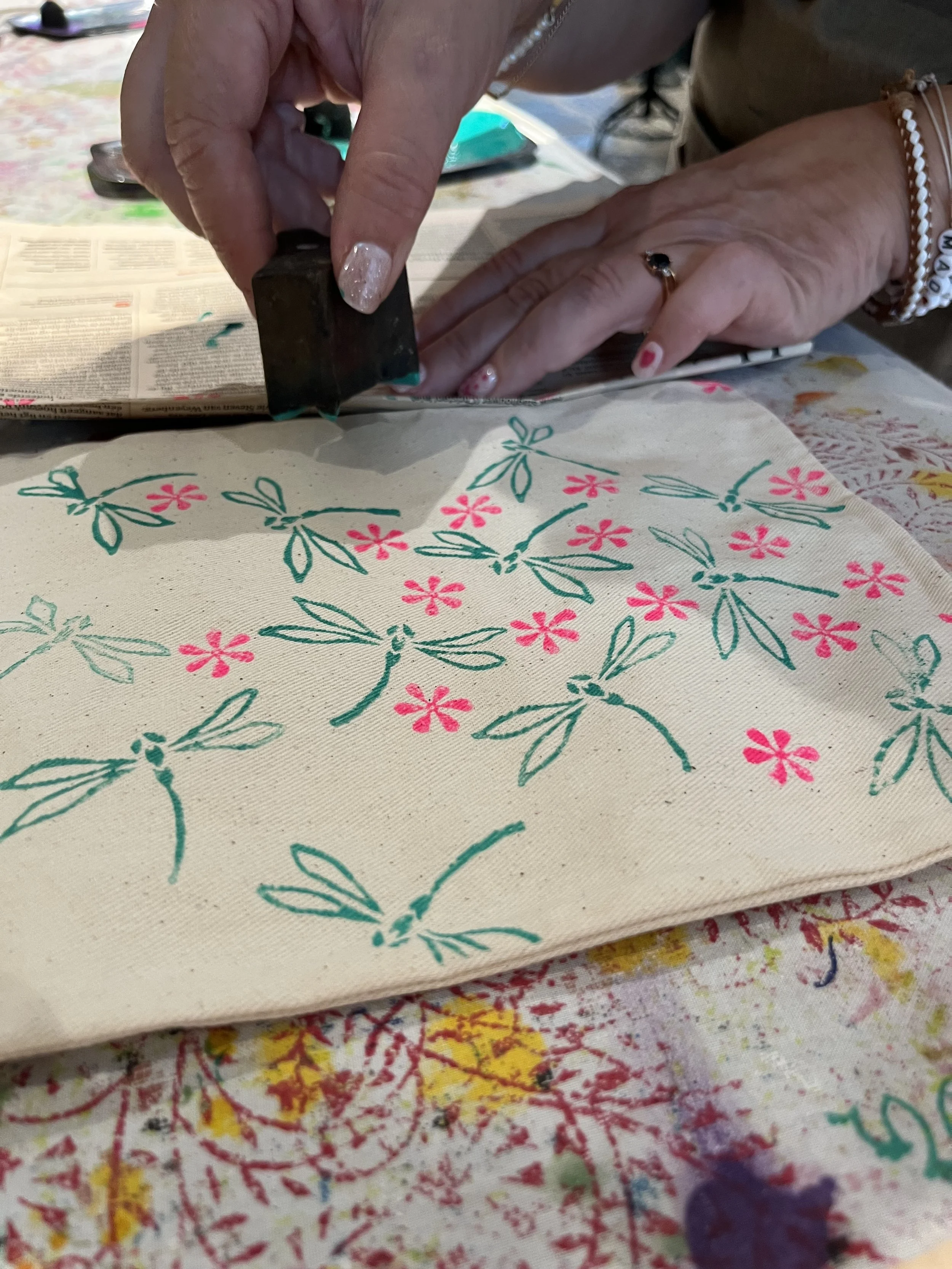 Laatste Arrangement textielwandeling Gilde Amersfoort met workshop katoendrukken, 23 augustus 2026