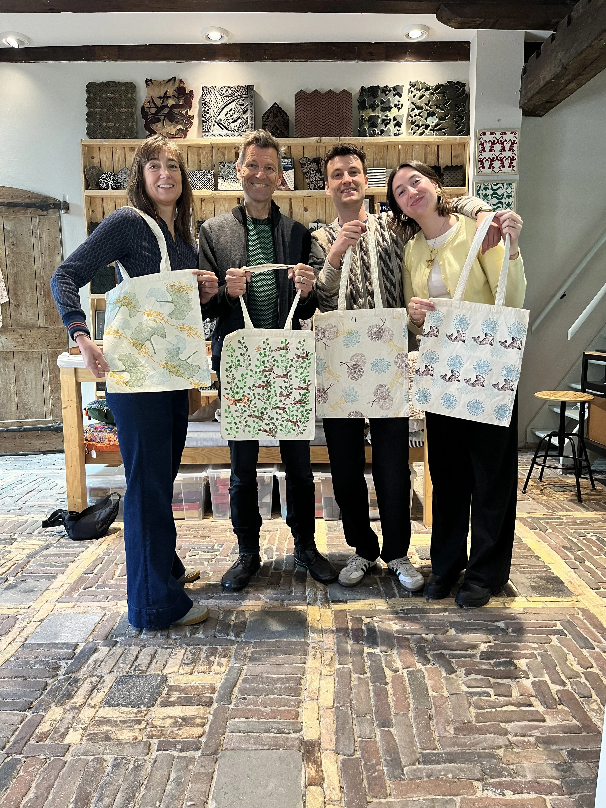 Familieworkshop katoendrukken, 26 april 2026