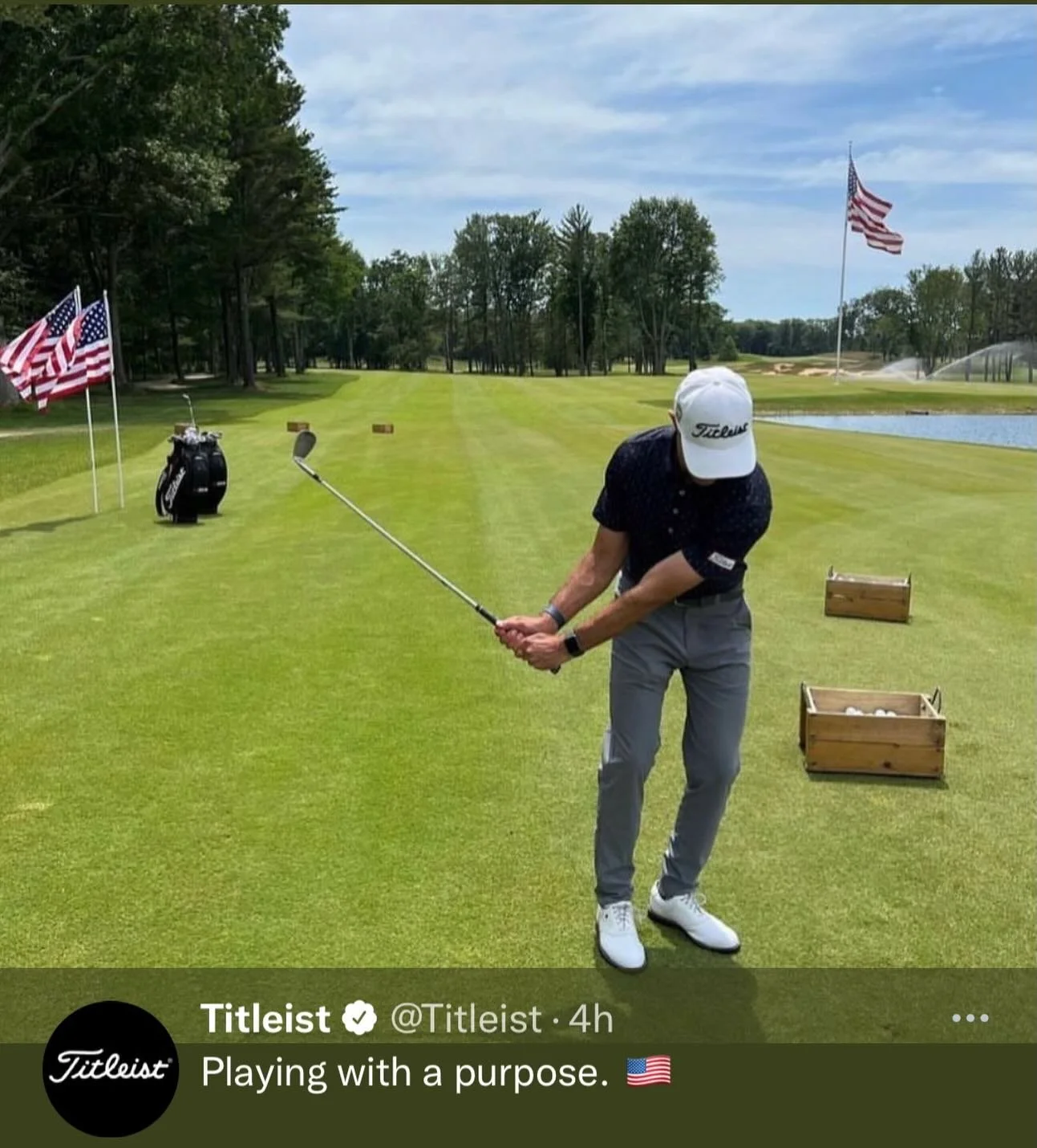 @titleist @americandunes @foldsofhonor #teamtitleist