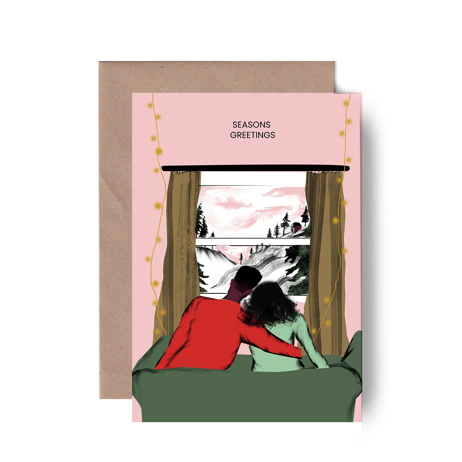 'Christmas Couple' Card
