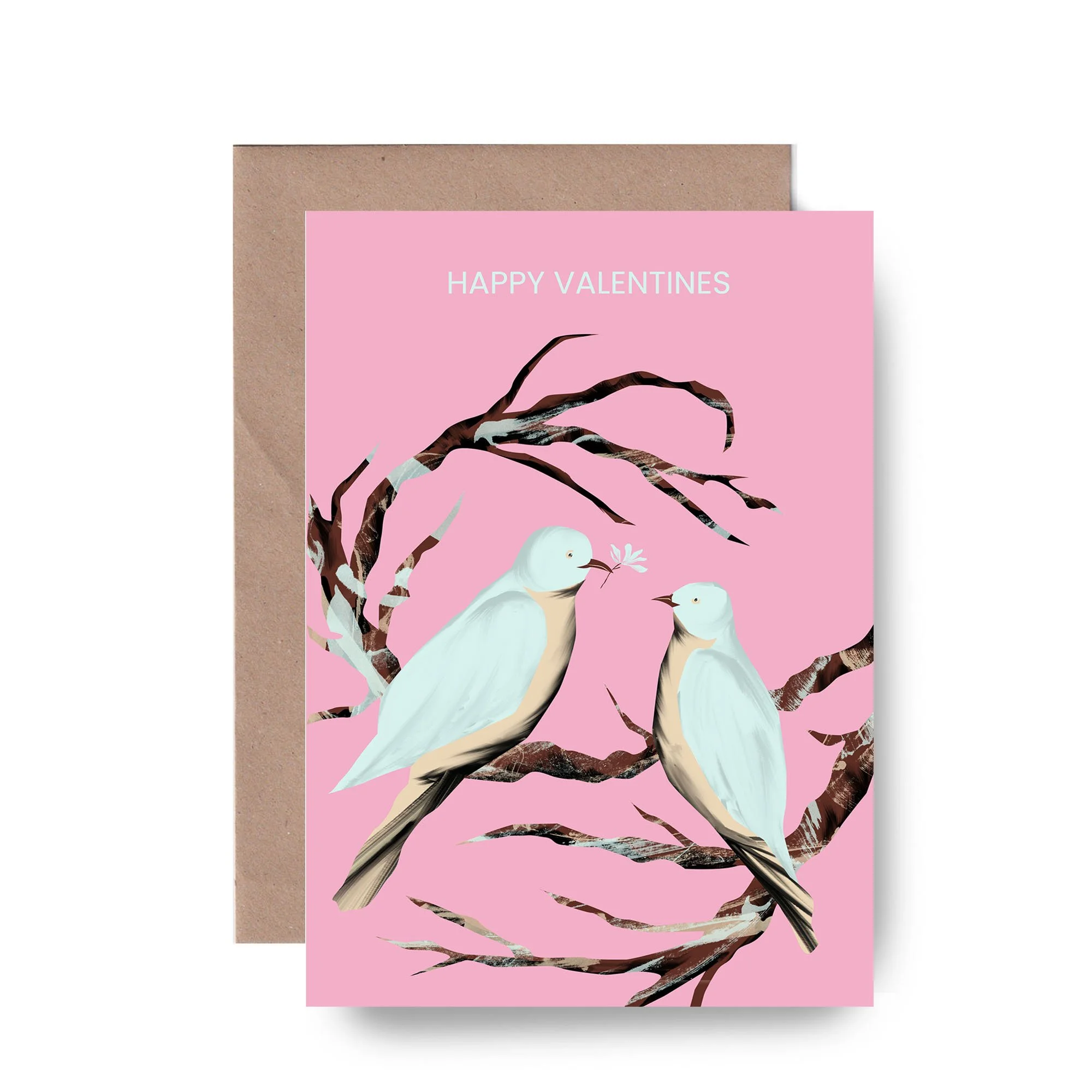 'Birds' Valentines Day Card