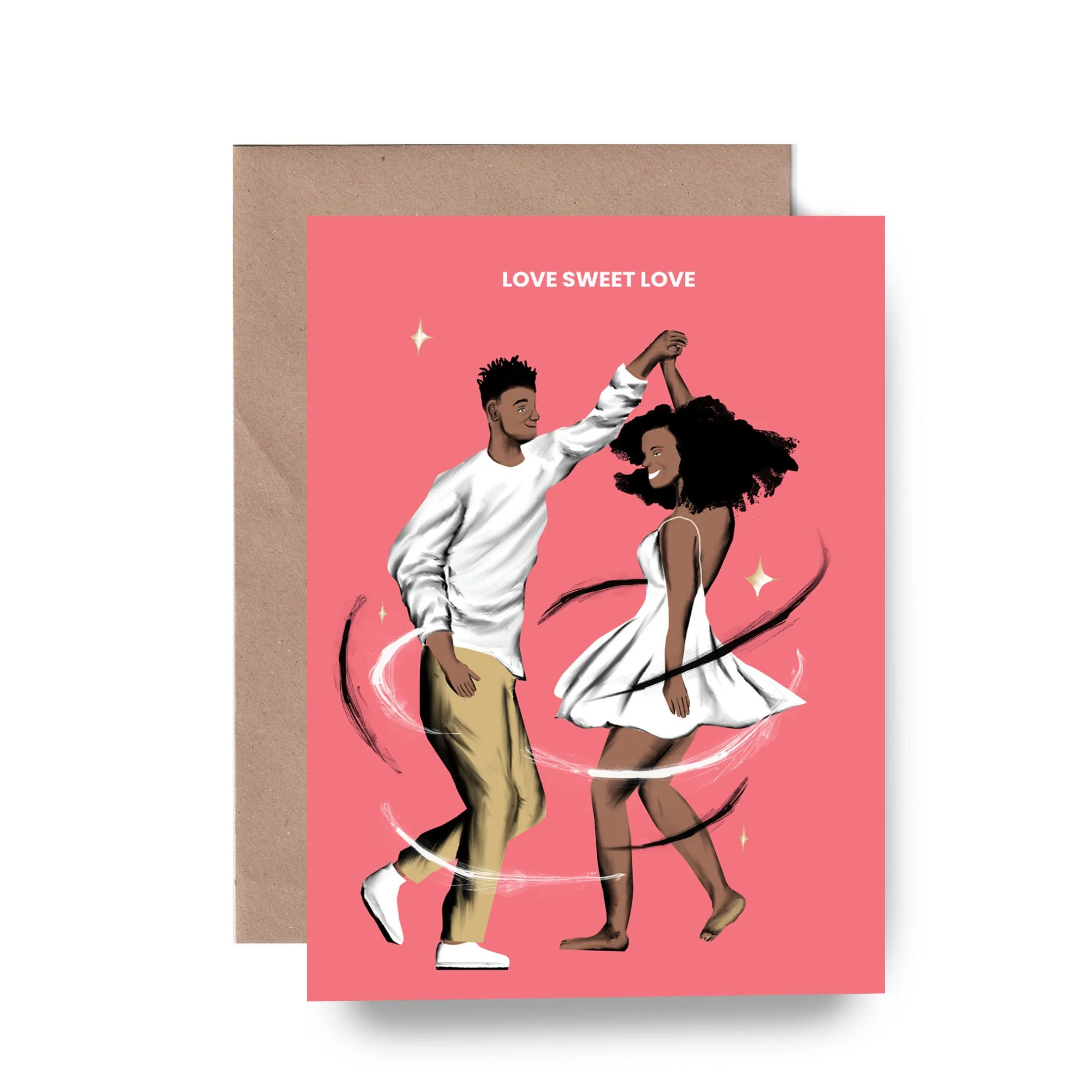 'Sweet Love' Valentines Day Card