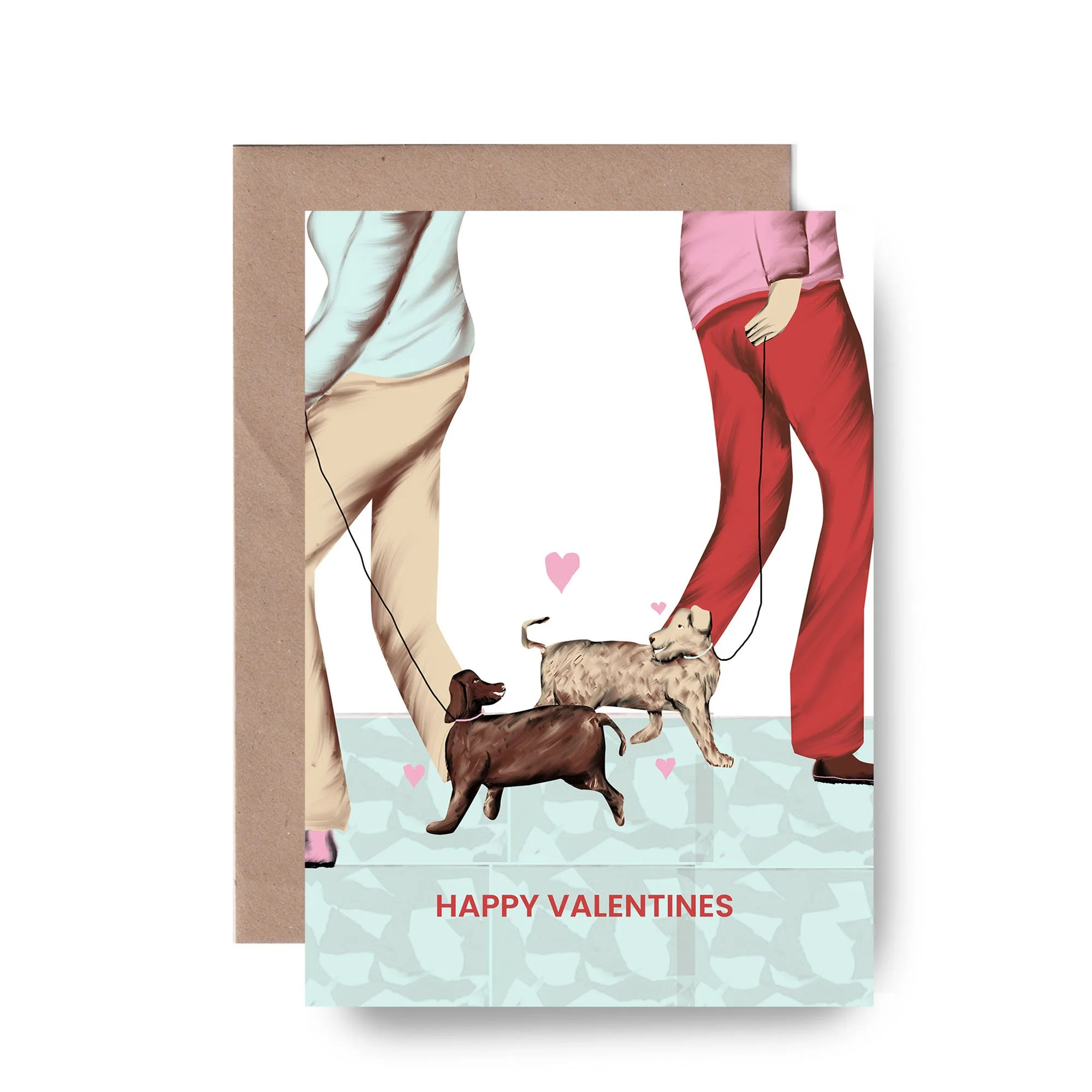 'Doggo' Valentines Day Card