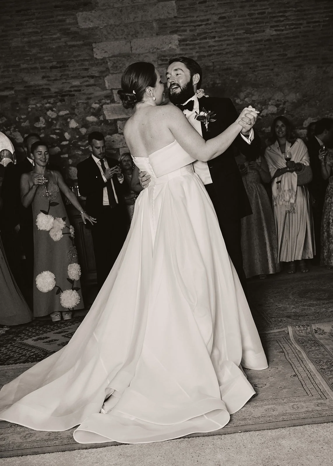 Virginia and Bo wedding at Chateau de Lartigolle, Auch, Toulouse  – photo by Littlewing Photos