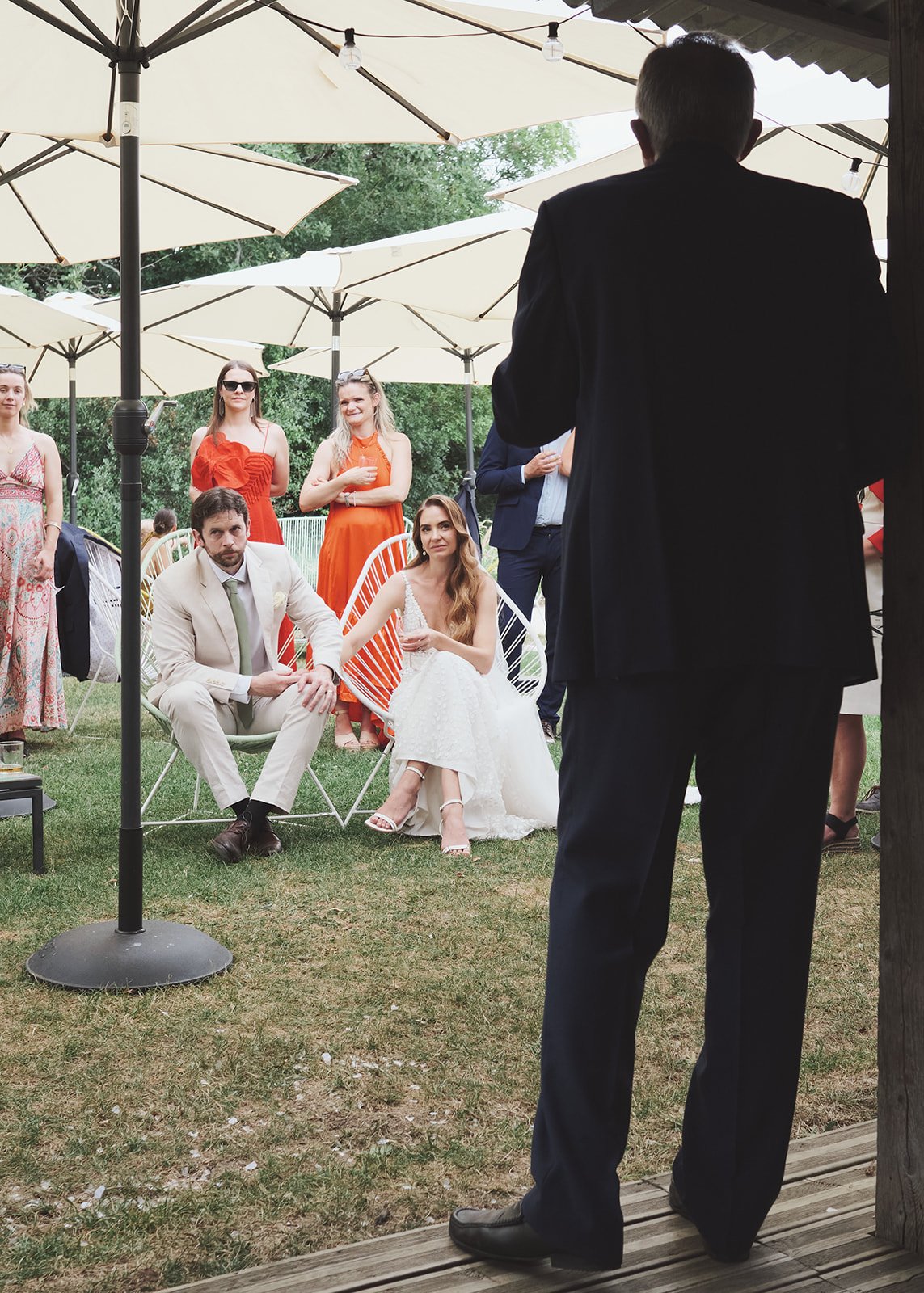 Chateau de puissentut wedding. of T and E by Littlewing Photos